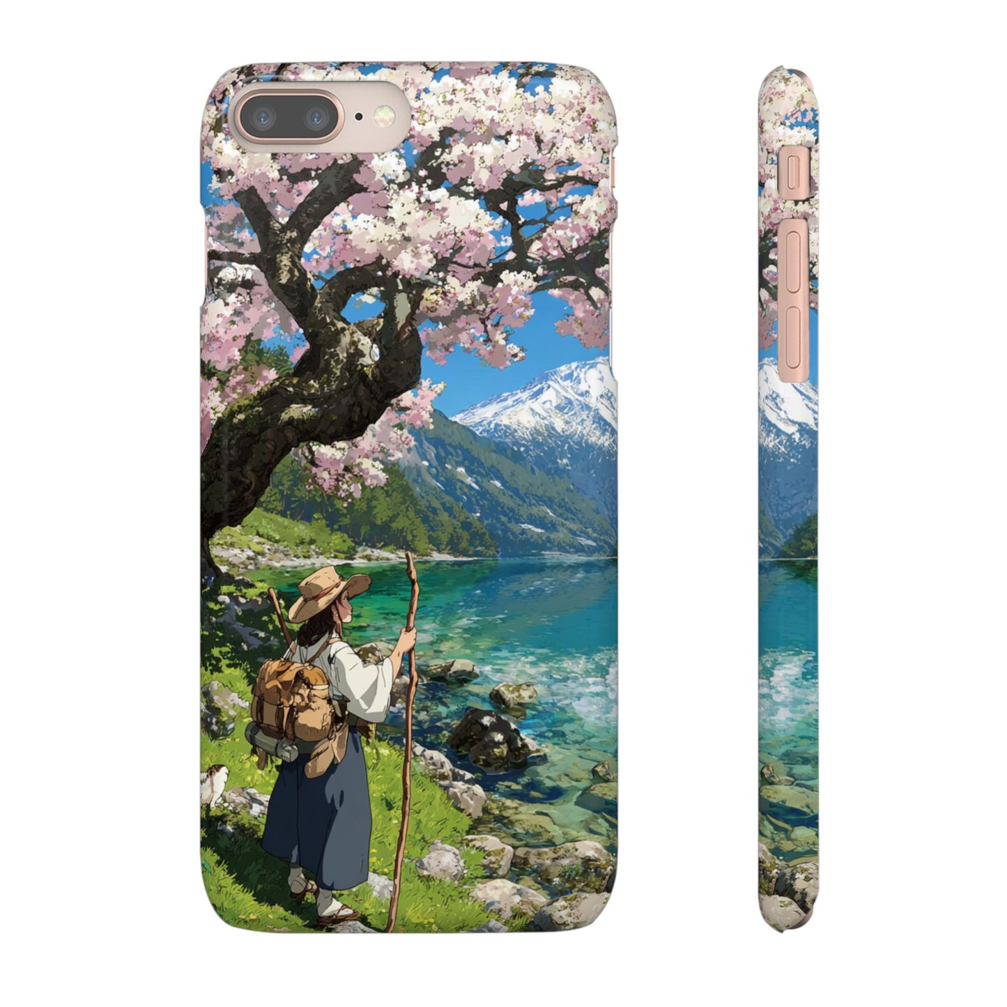 Nature-Inspired Snap Cases for Phone Protection, Floral Phone Covers, Cherry Blossom Aesthetic, Gifts for Nature Lovers, Spring Accessories