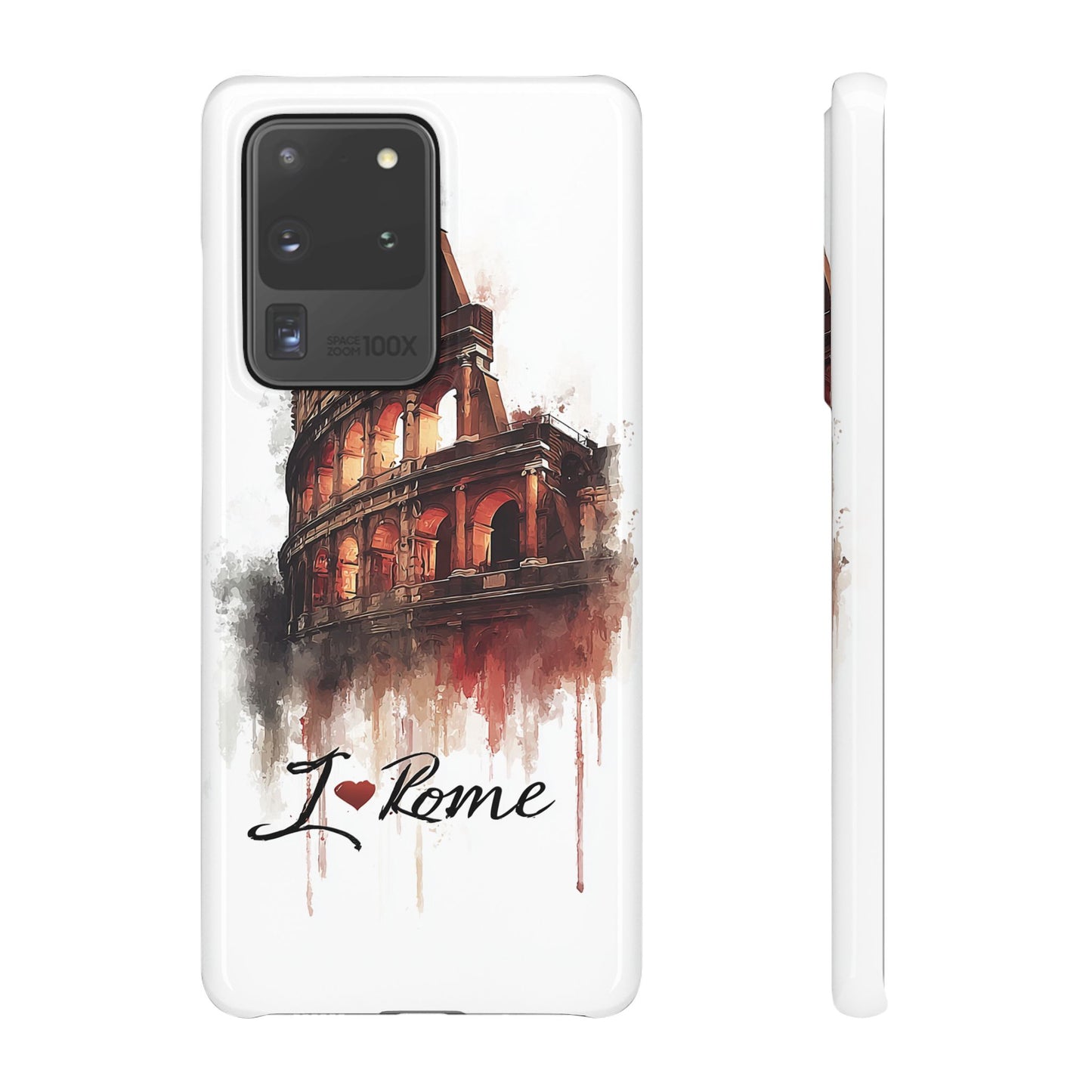 I Love Rome Snap Cases, Urban Phone Covers, Travel Accessories, Gift for Travelers, City Love Merch