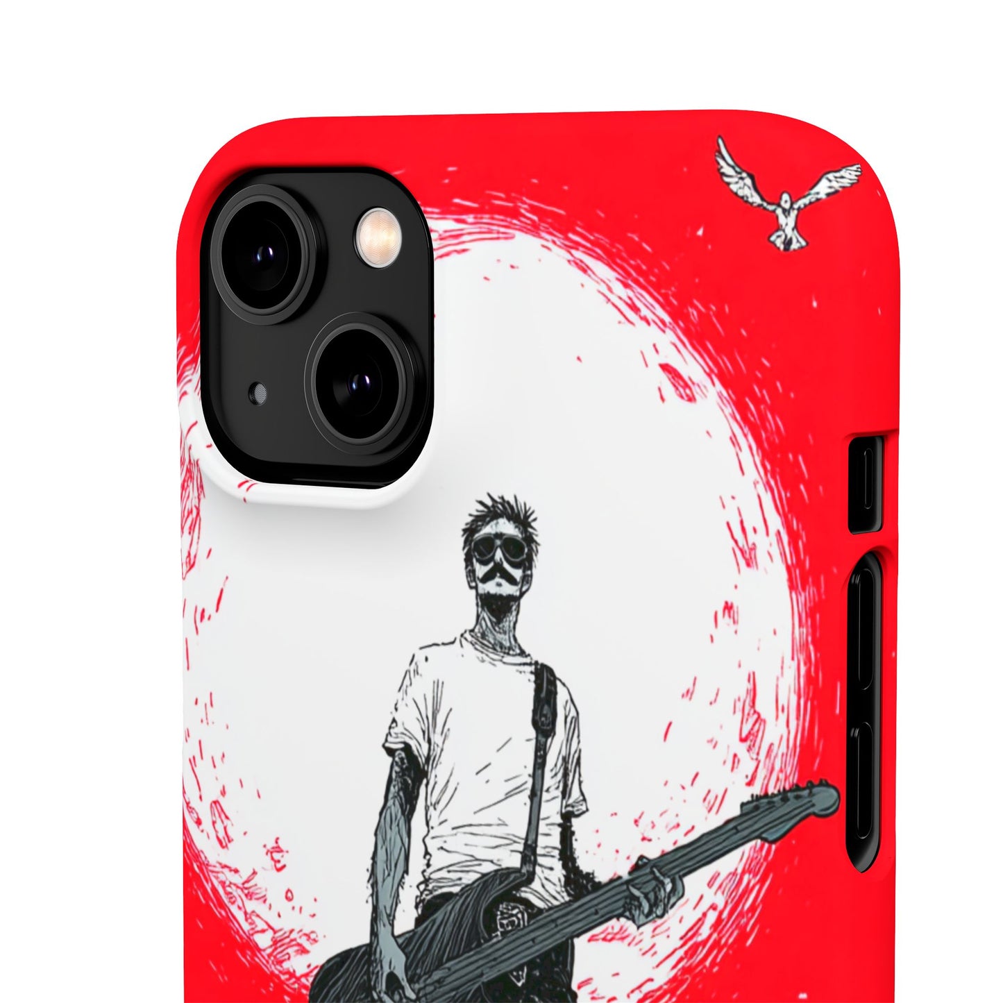 Rock & Roll Snap Cases - Music Lover's Phone Protection, Edgy Art, Gift for Guitarists, Cool Accessory for Teens