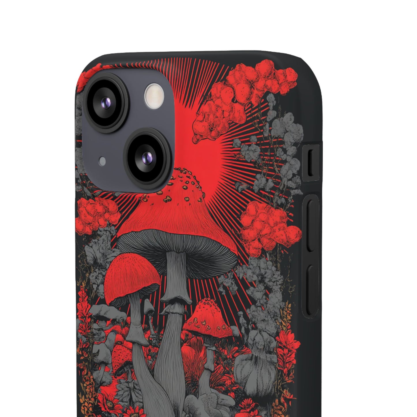 Fantasy Mushroom Snap Case Custom Phone Cover for iPhone and Samsung Mate and Glossy Avvialable