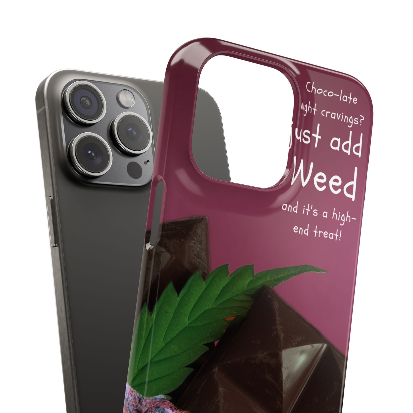 High-End Treat Snap Cases for Weed Enthusiasts Iphone and Samsung Phone Cover