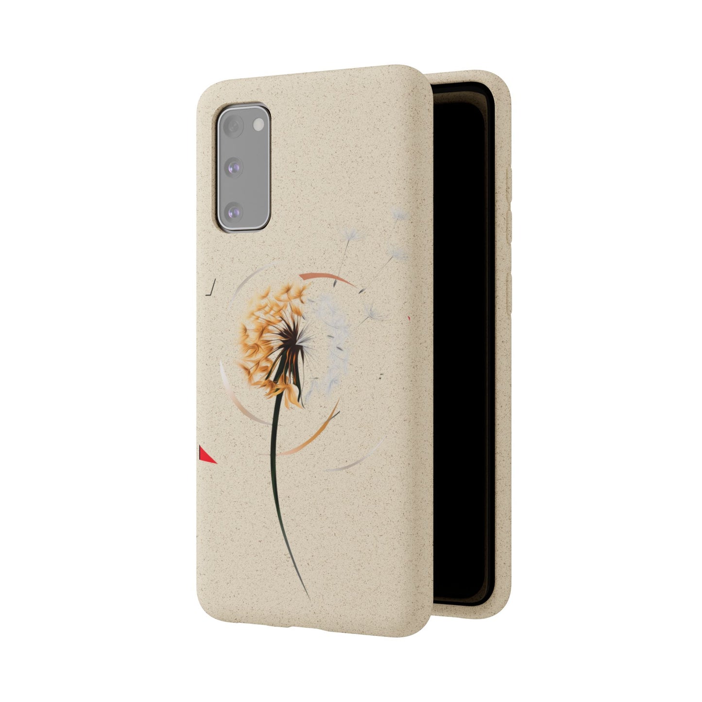 Plastic Free Eco-Friendly Phone Cases with Floral Design Sustainable Gift for Iphone and Samsungs