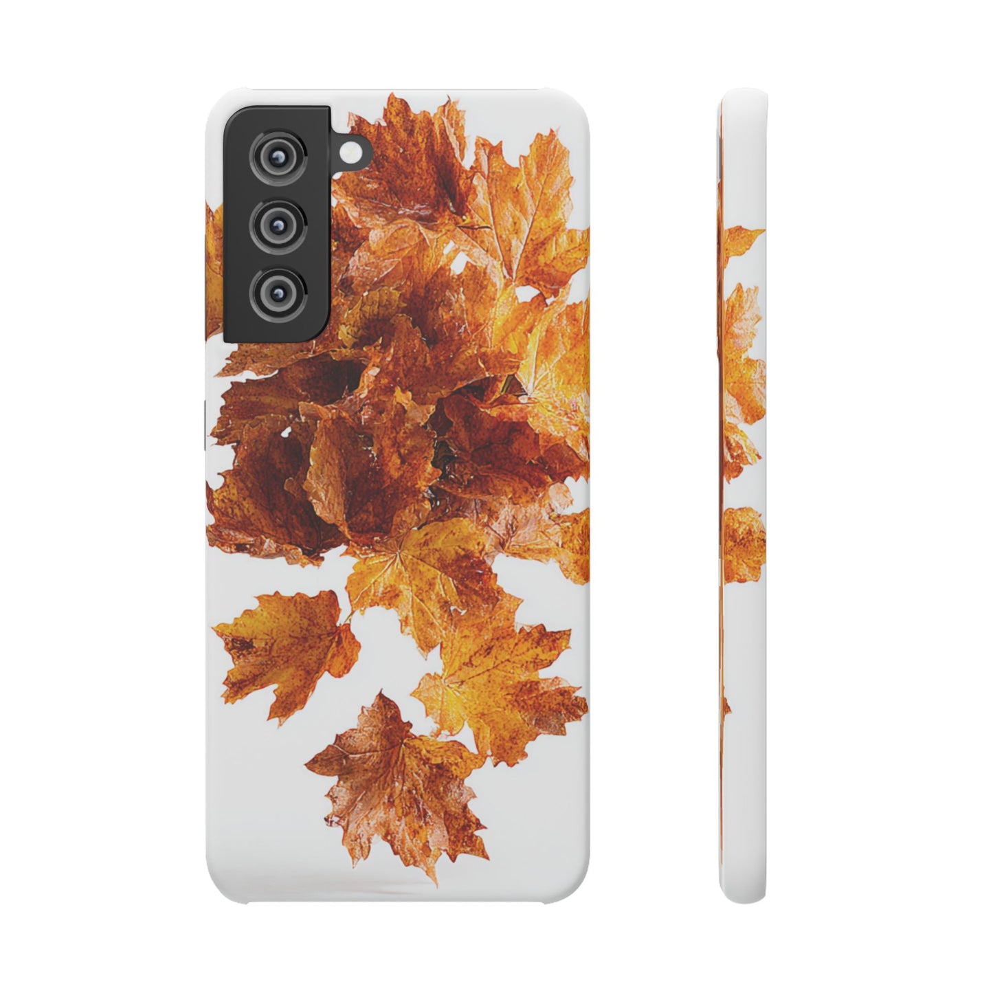 Autumn Leaf Phone Case | Fall Snap Cases, Phone Accessories, Nature Lover Gift, Seasonal Decor, Cozy Fall Vibes