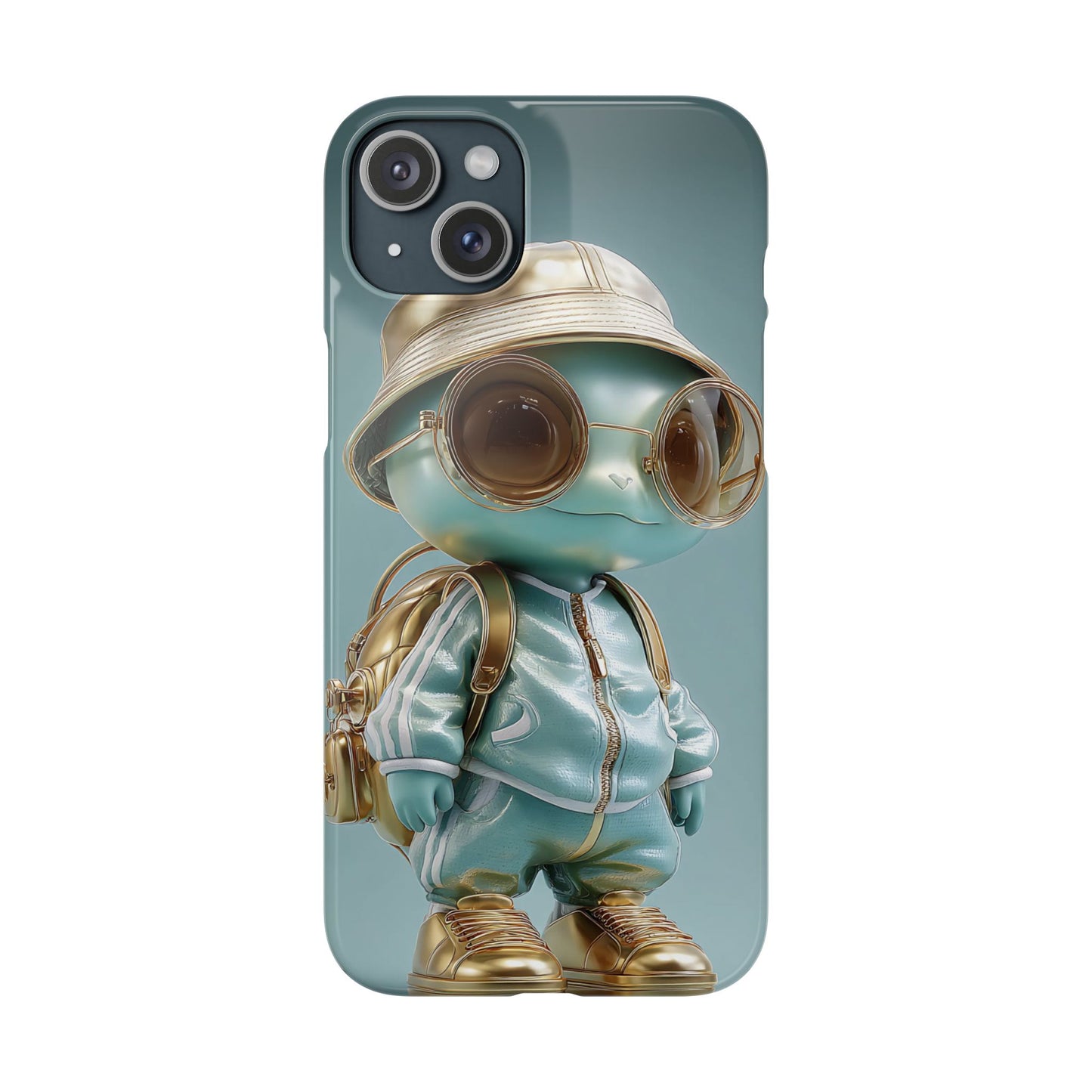 Trendy Character Snap Case for Phone, Cute Phone Cover, Gift for Kids, Cartoon Style Gadget Accessory, Fun Phone Protection