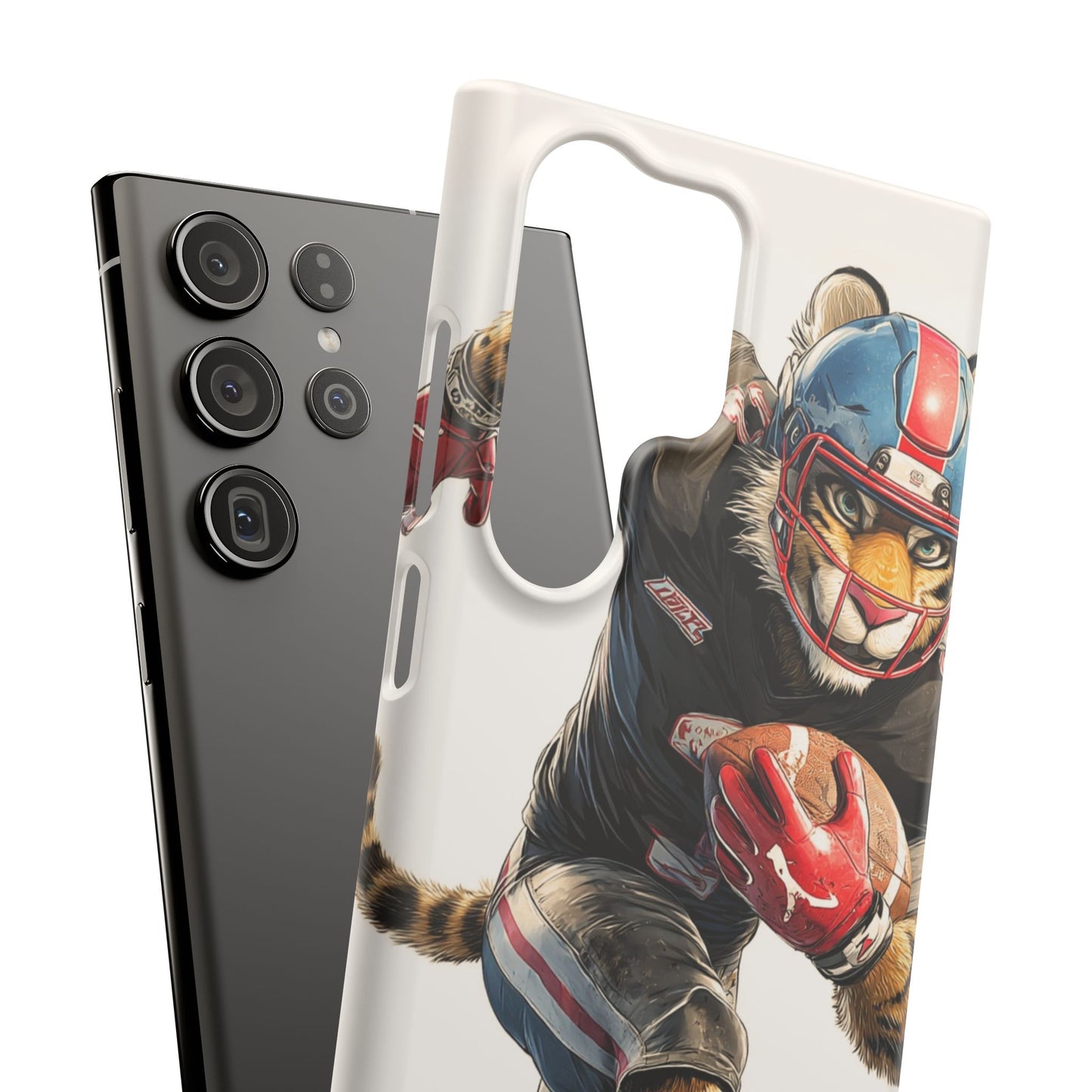 Sporty Animal Snap Cases for Phone, Unique Art, Gift for Sports Lovers, Fun Design for Gamers, iPhone Accessories