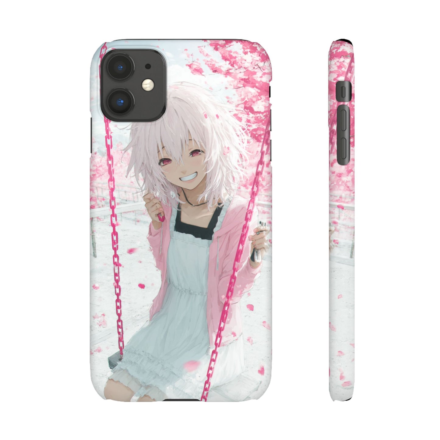 Anime Character Snap Cases for Phone, Cute Aesthetic Phone Cover, Gifts for Otaku, Floral Design, Unique Phone Cases