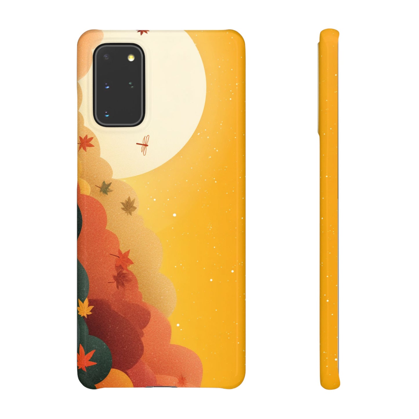Autumn Sunset Snap Case, Fall Phone Cover, Nature-Themed Accessory, Gift for Her, Seasonal Aesthetic