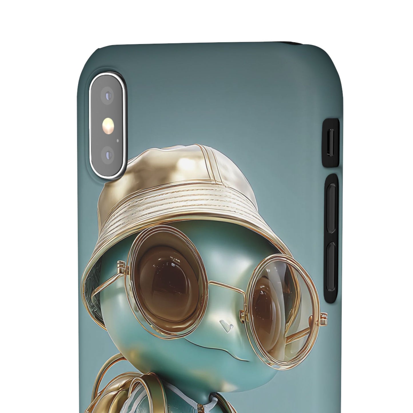 Trendy Character Snap Case for Phone, Cute Phone Cover, Gift for Kids, Cartoon Style Gadget Accessory, Fun Phone Protection