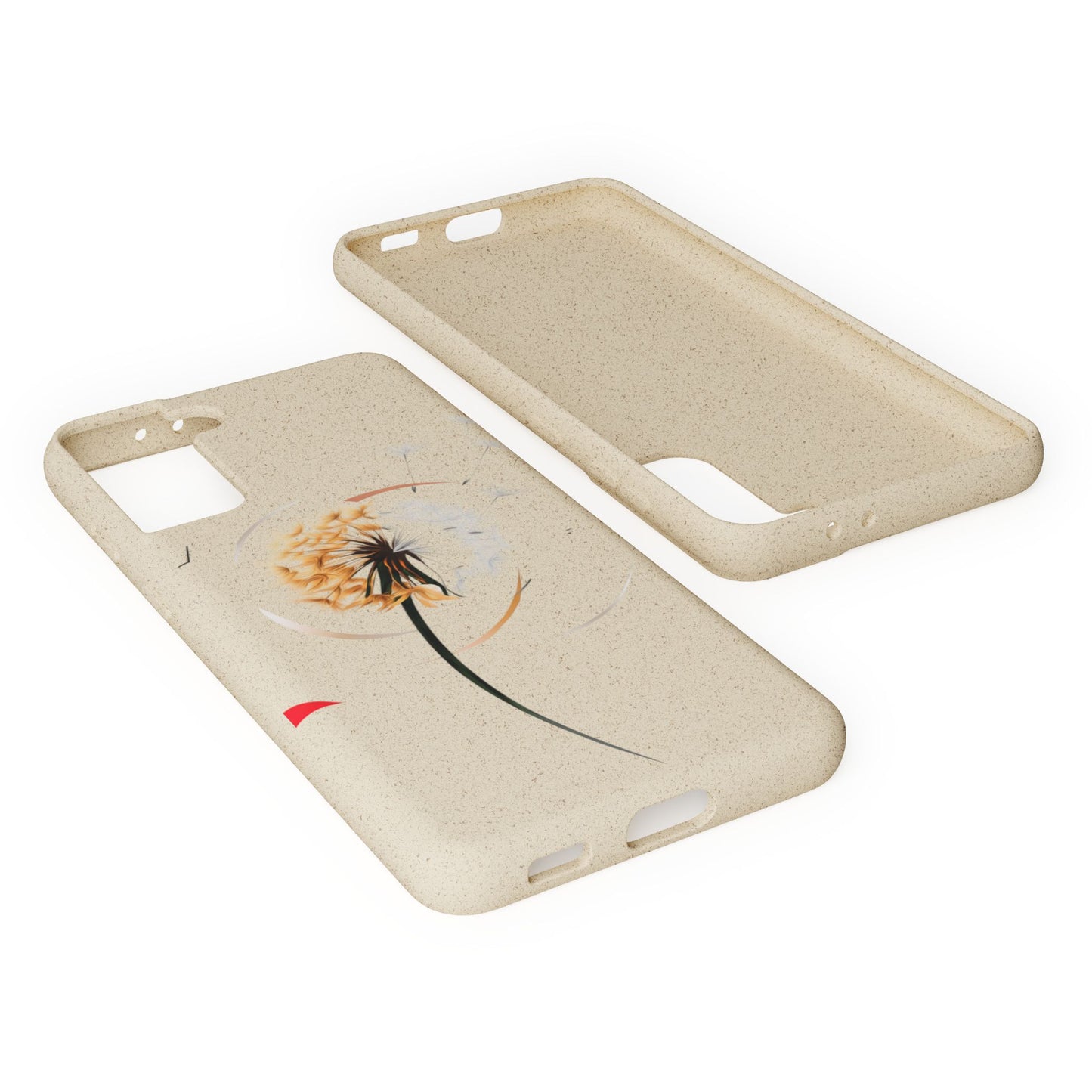 Plastic Free Eco-Friendly Phone Cases with Floral Design Sustainable Gift for Iphone and Samsungs
