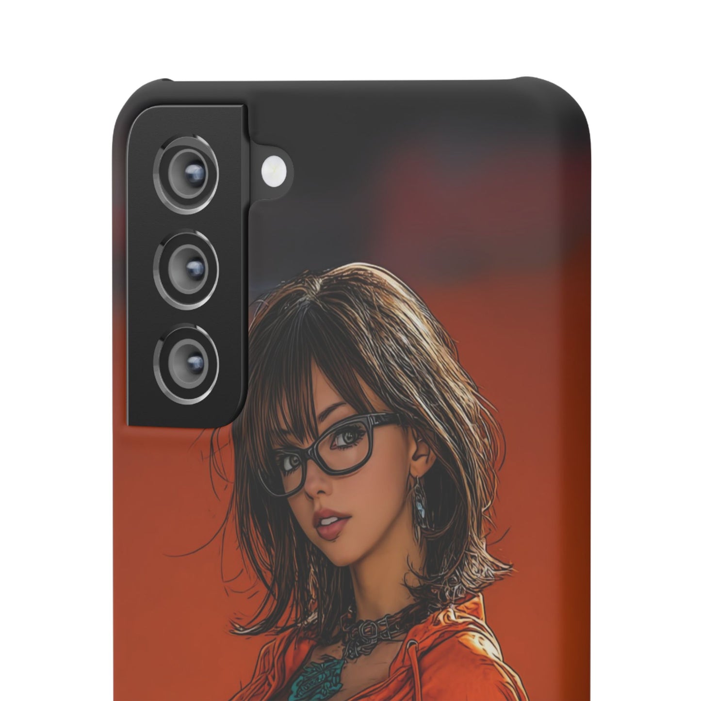 Velma Dinkley Cleveland Browns Fan Snap Cases, Phone Cover, Cartoon Style Art, Custom Case, Protective Shell