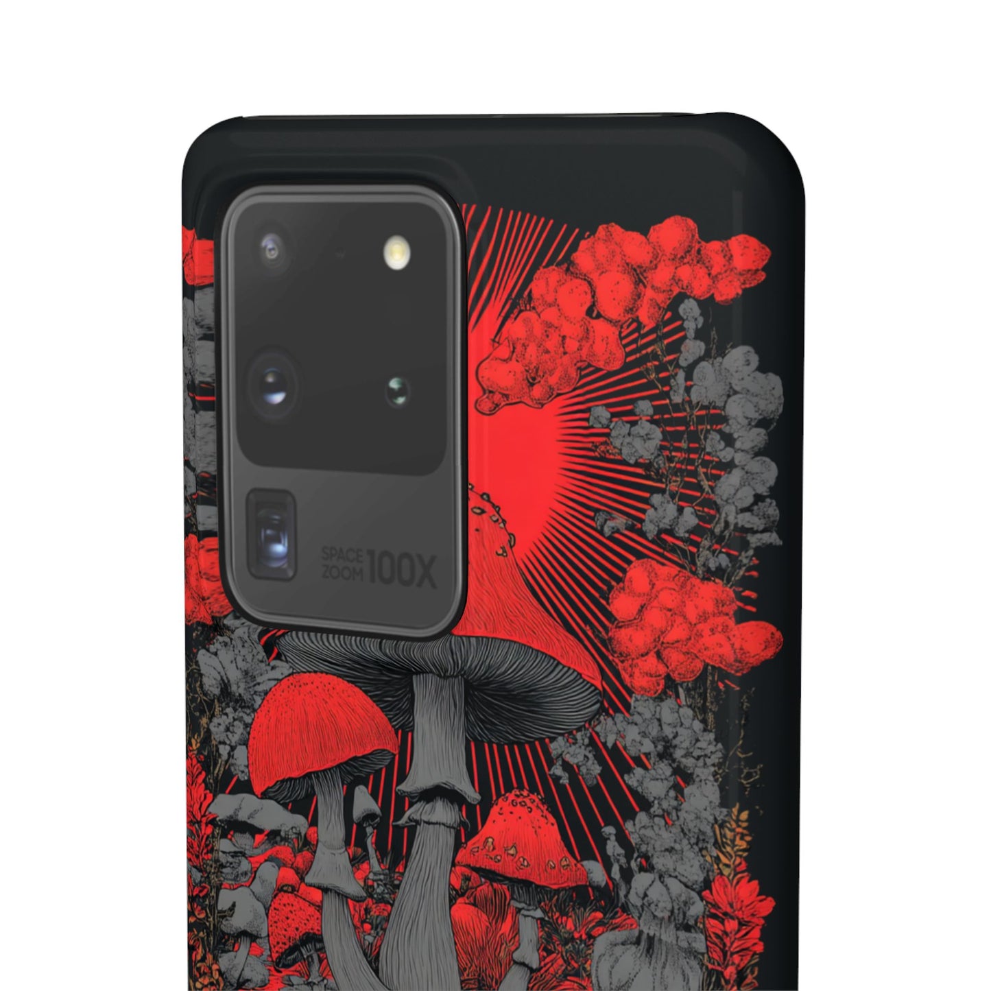 Fantasy Mushroom Snap Case Custom Phone Cover for iPhone and Samsung Mate and Glossy Avvialable