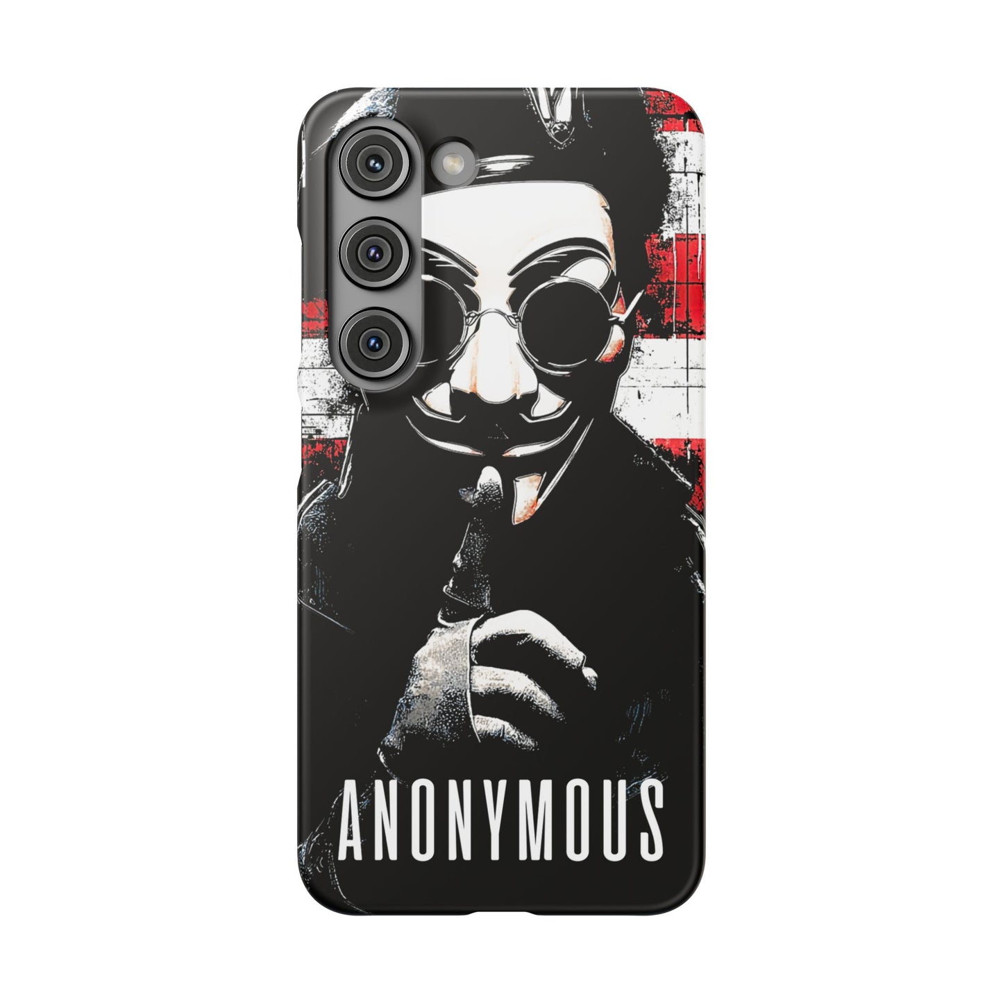 Anonimous & Guy Fawkes Art Snap Case and Protective Phone Cover For iPhone and Samsung