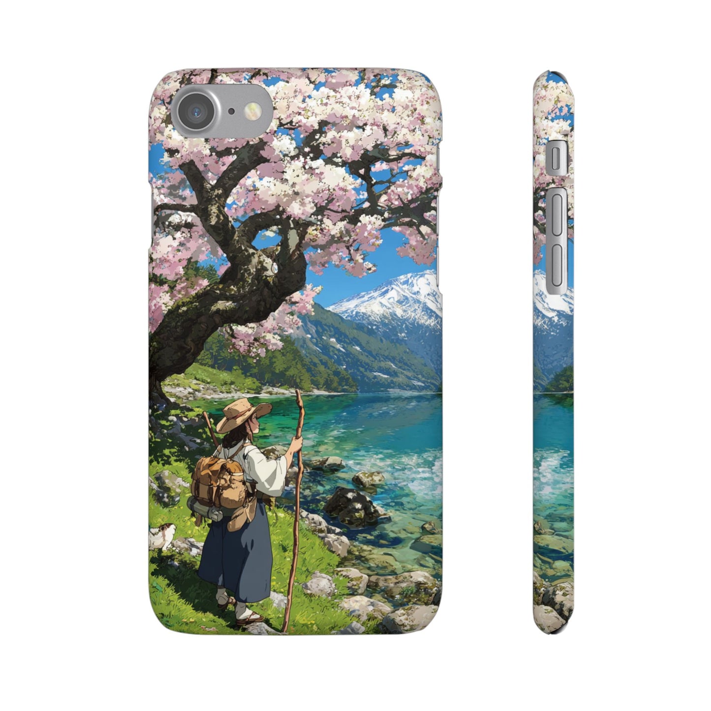 Nature-Inspired Snap Cases for Phone Protection, Floral Phone Covers, Cherry Blossom Aesthetic, Gifts for Nature Lovers, Spring Accessories