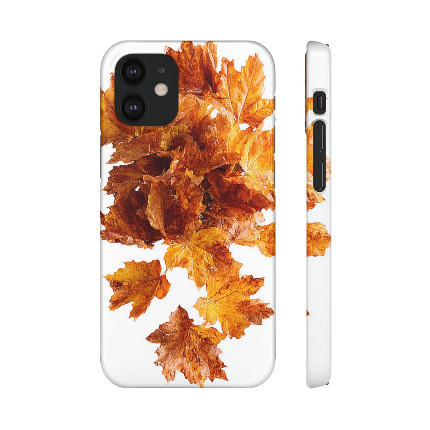 Autumn Leaf Phone Case | Fall Snap Cases, Phone Accessories, Nature Lover Gift, Seasonal Decor, Cozy Fall Vibes