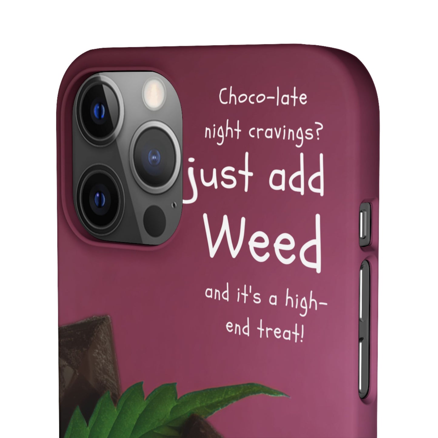 High-End Treat Snap Cases for Weed Enthusiasts Iphone and Samsung Phone Cover