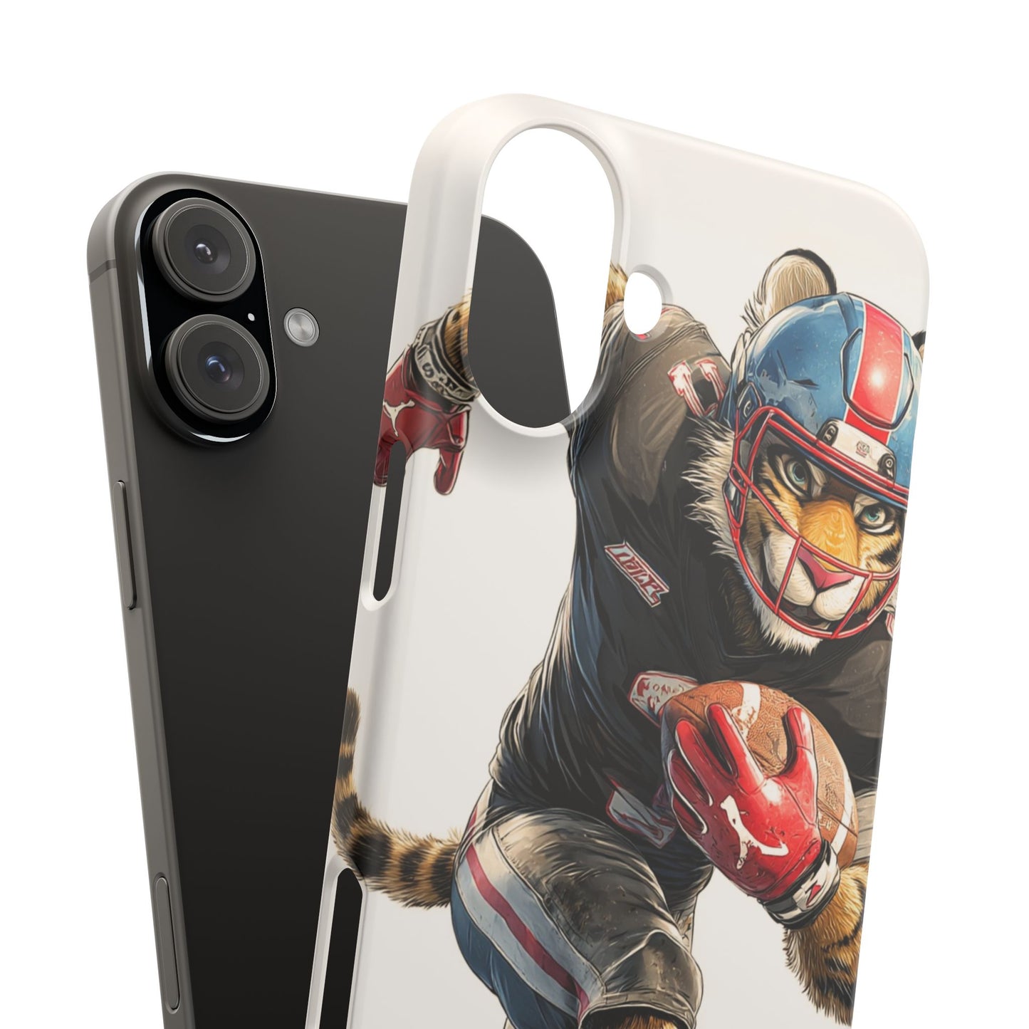 Sporty Animal Snap Cases for Phone, Unique Art, Gift for Sports Lovers, Fun Design for Gamers, iPhone Accessories