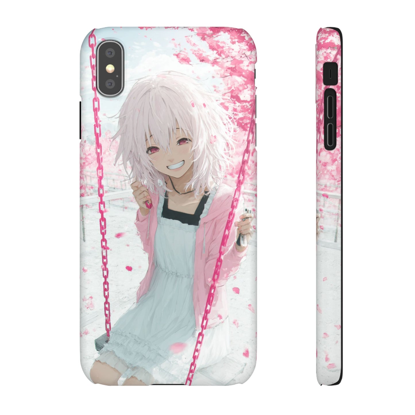 Anime Character Snap Cases for Phone, Cute Aesthetic Phone Cover, Gifts for Otaku, Floral Design, Unique Phone Cases