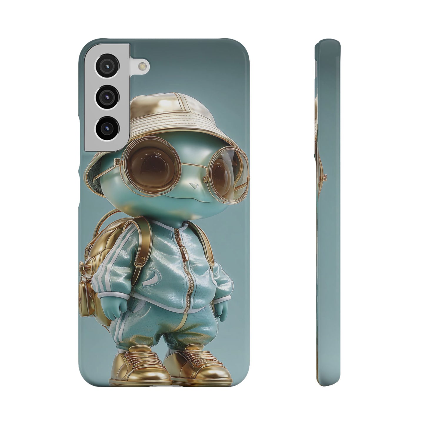 Trendy Character Snap Case for Phone, Cute Phone Cover, Gift for Kids, Cartoon Style Gadget Accessory, Fun Phone Protection