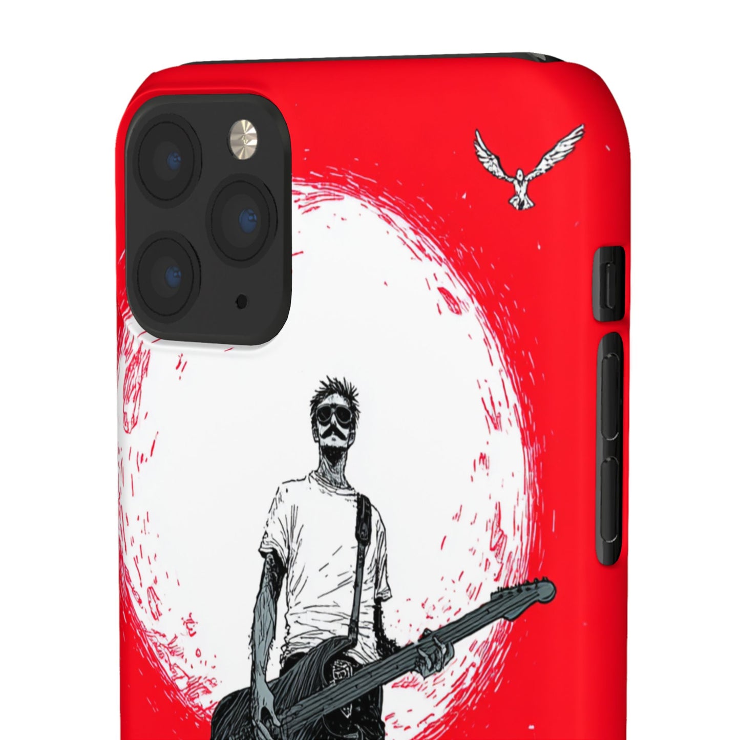 Rock & Roll Snap Cases - Music Lover's Phone Protection, Edgy Art, Gift for Guitarists, Cool Accessory for Teens