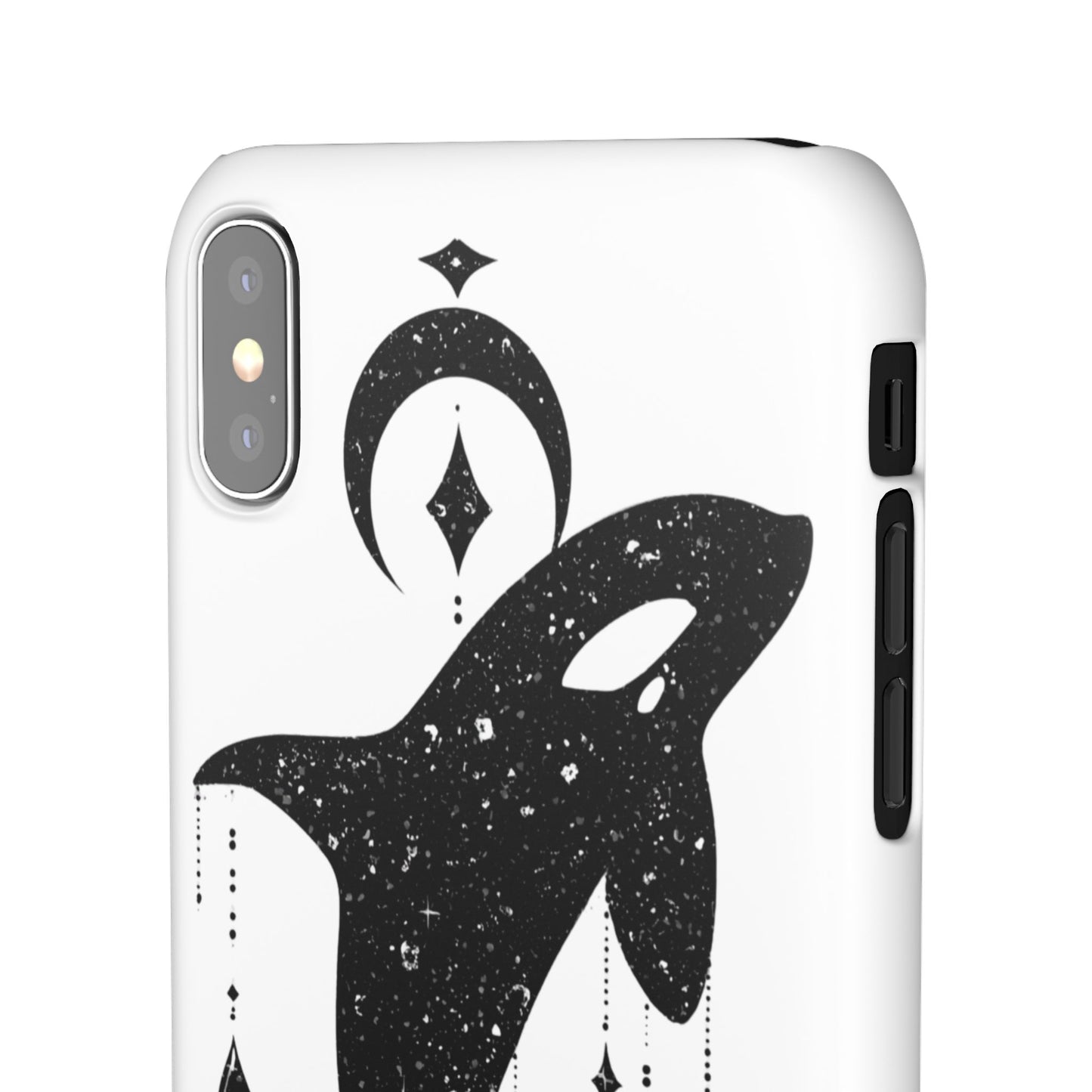 Celestial Orca Snap Case | Phone Cover, Whale Lover Gift, Cosmic Decor, Unique Art, Ocean Vibe