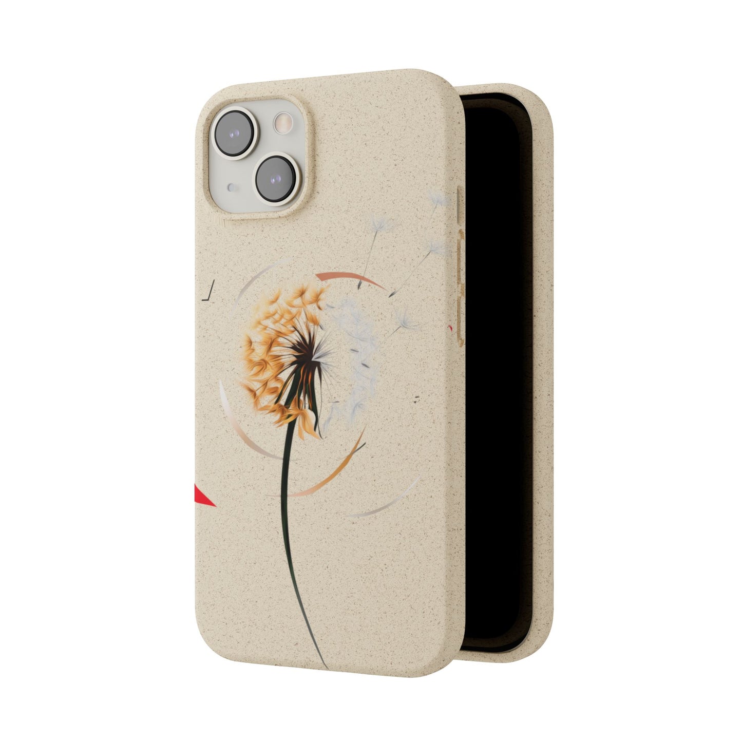 Plastic Free Eco-Friendly Phone Cases with Floral Design Sustainable Gift for Iphone and Samsungs