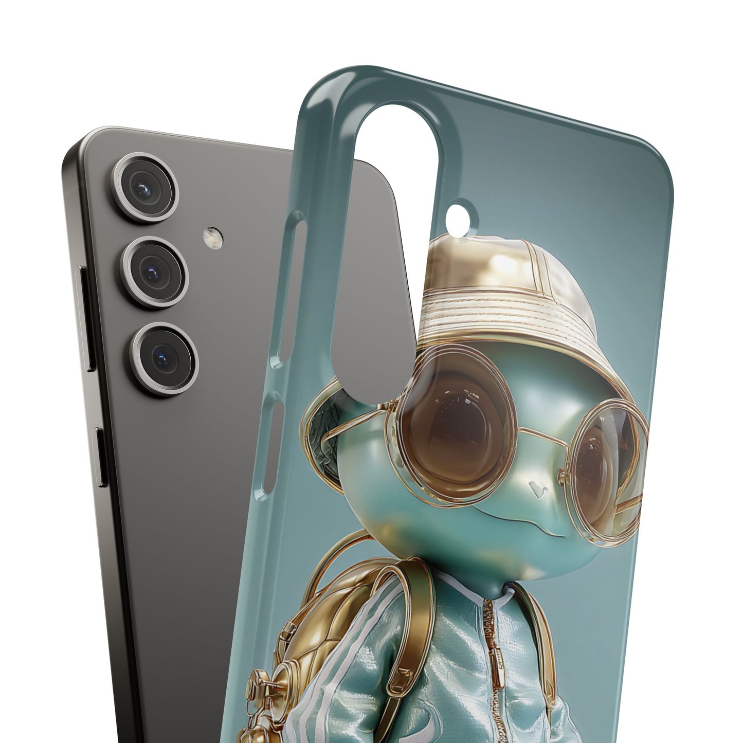 Trendy Character Snap Case for Phone, Cute Phone Cover, Gift for Kids, Cartoon Style Gadget Accessory, Fun Phone Protection