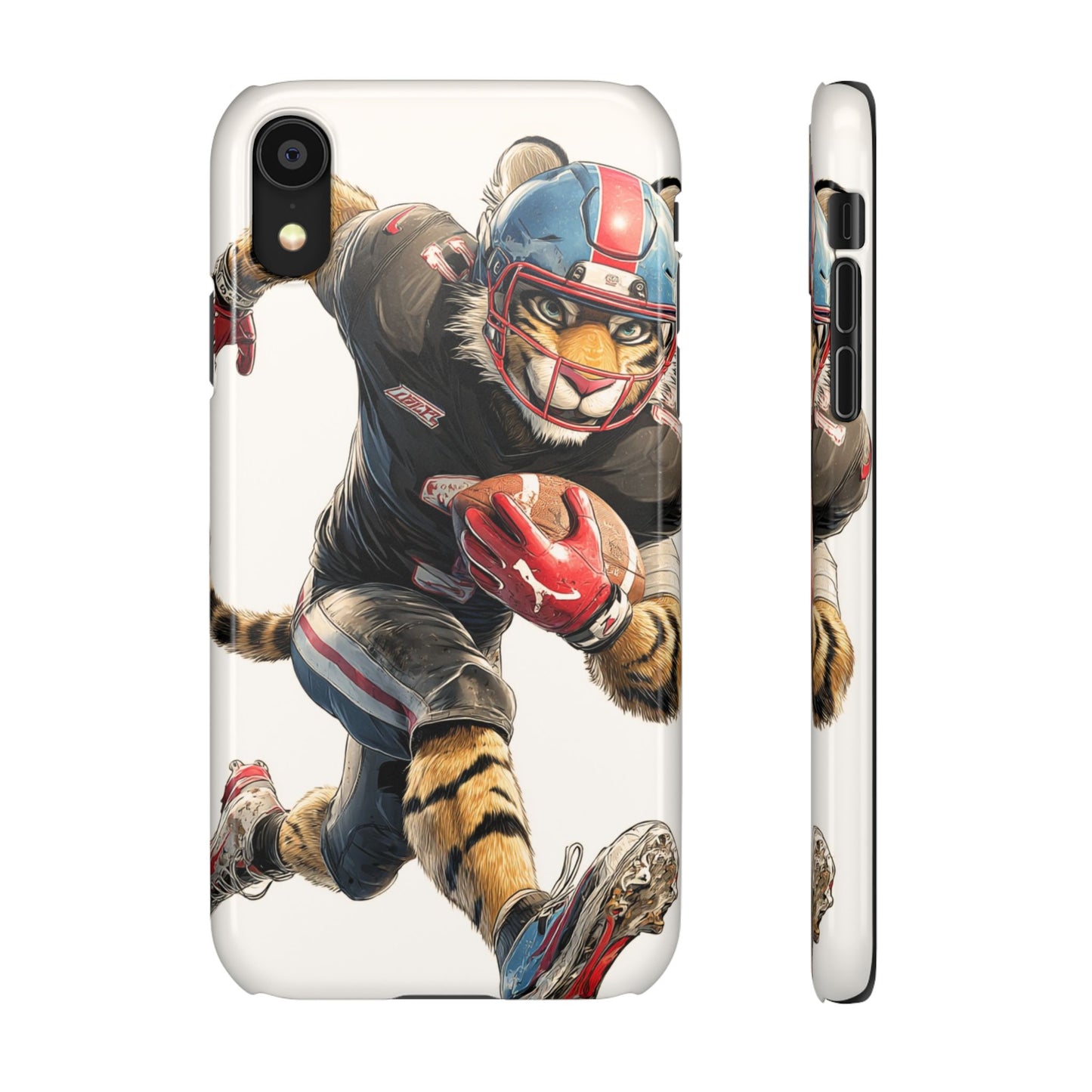 Sporty Animal Snap Cases for Phone, Unique Art, Gift for Sports Lovers, Fun Design for Gamers, iPhone Accessories