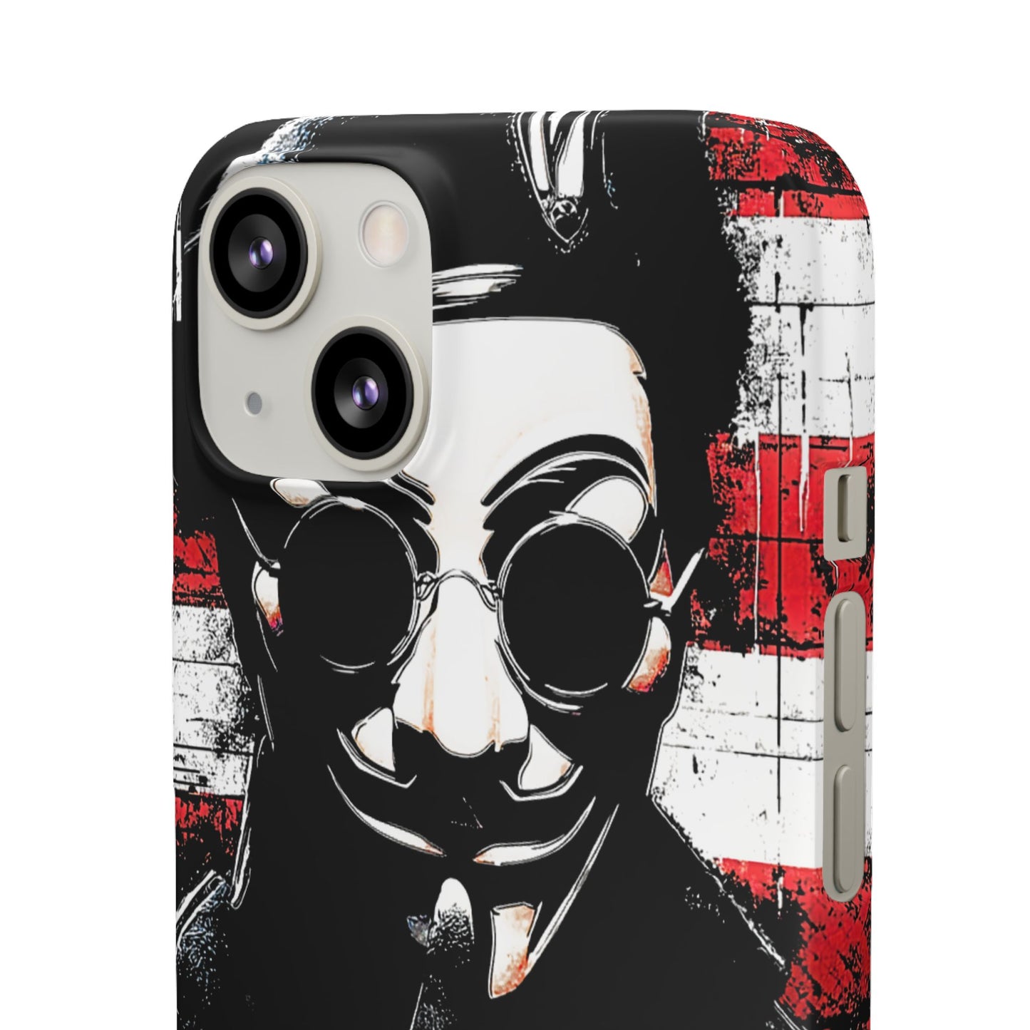 Anonimous & Guy Fawkes Art Snap Case and Protective Phone Cover For iPhone and Samsung