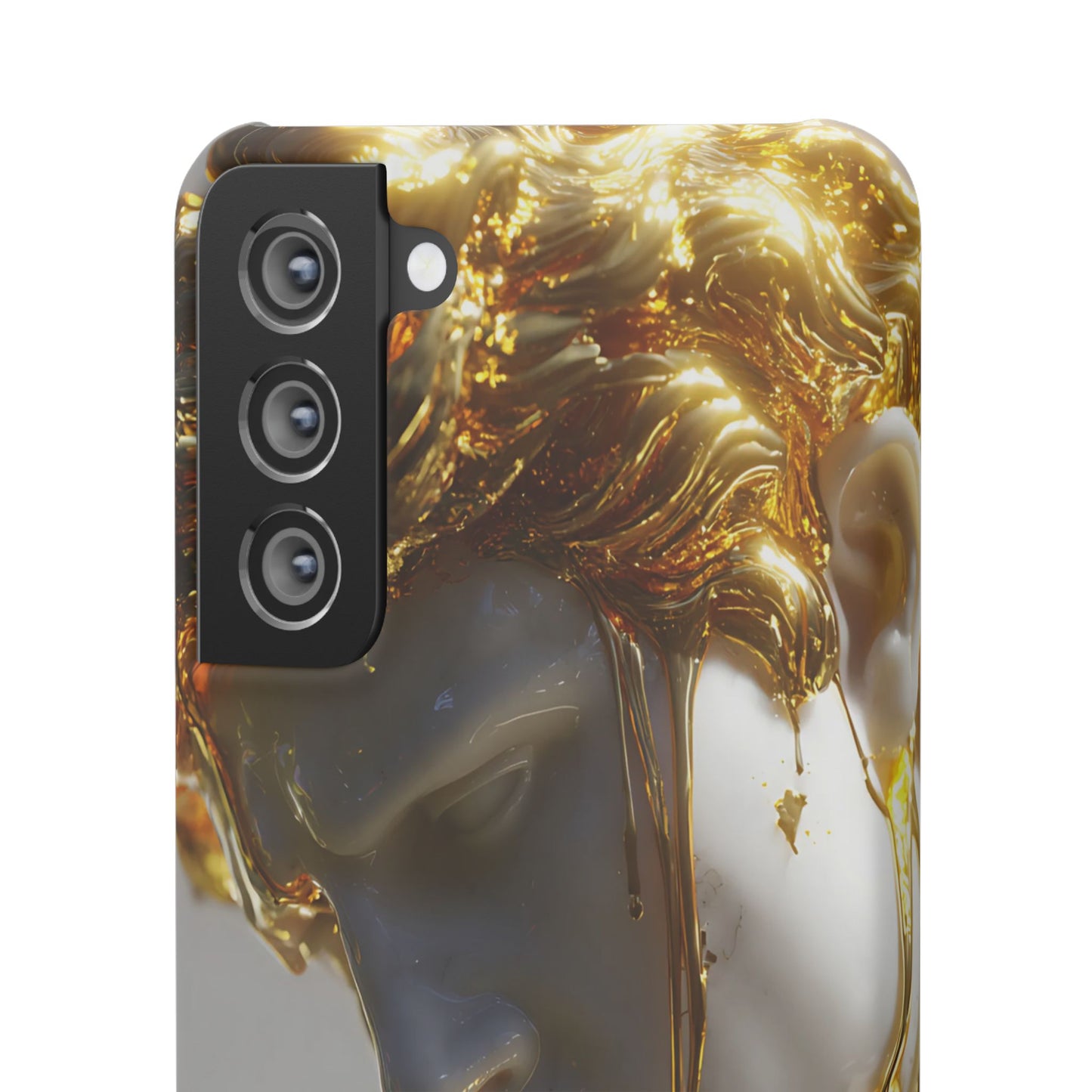 Gold Goddess Art Snap Case, Artistic Phone Cover, Unique Phone Accessory, Gift for Art Lovers, Stylish Protection