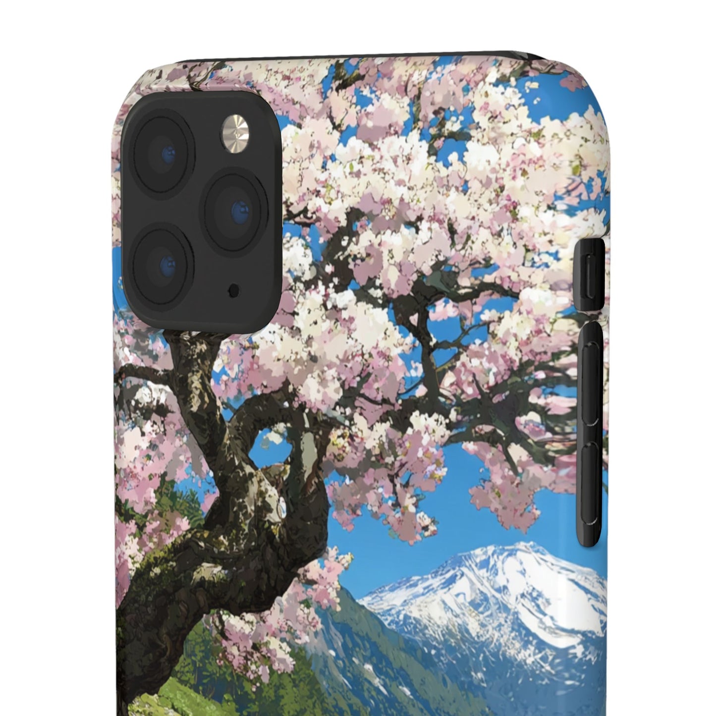 Nature-Inspired Snap Cases for Phone Protection, Floral Phone Covers, Cherry Blossom Aesthetic, Gifts for Nature Lovers, Spring Accessories