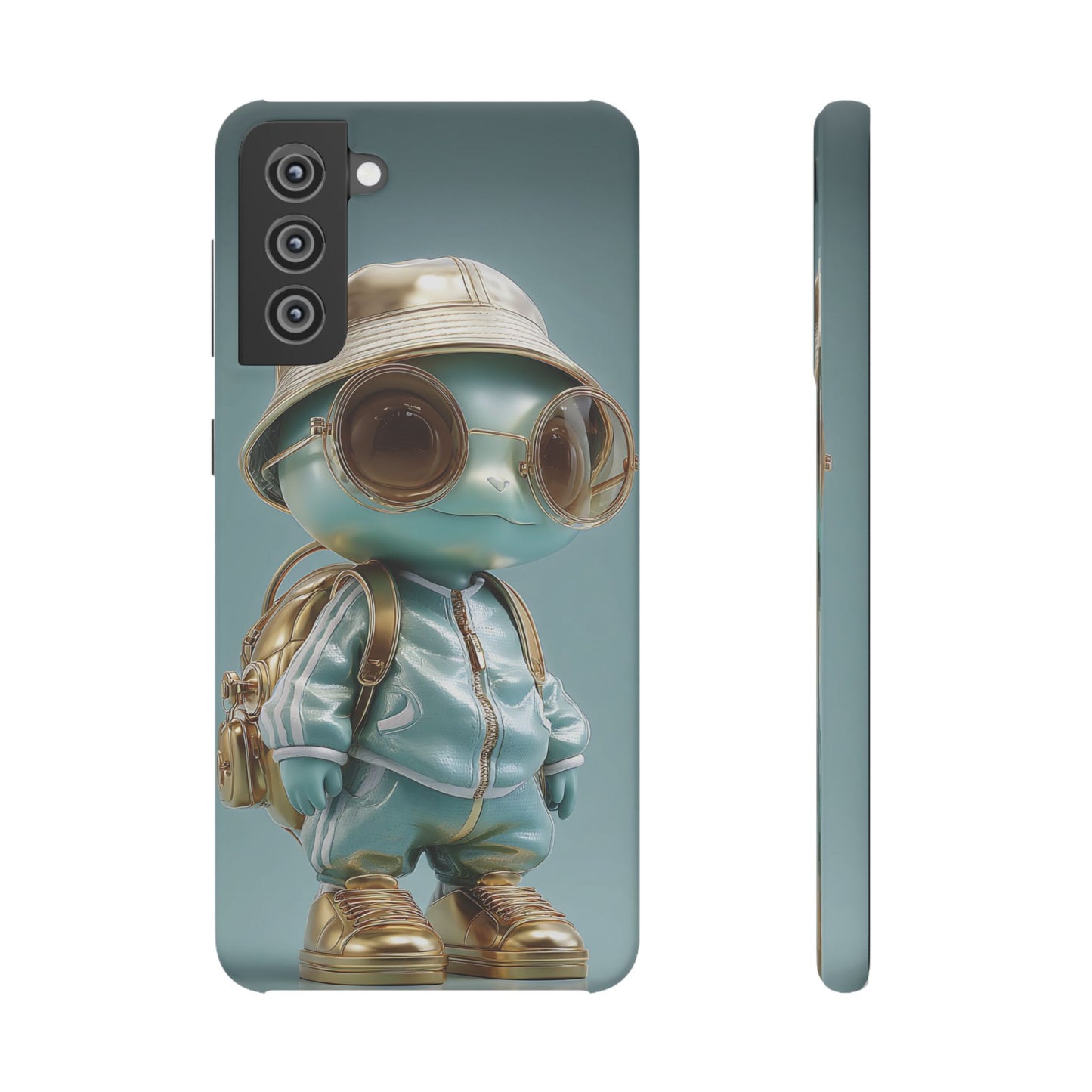 Trendy Character Snap Case for Phone, Cute Phone Cover, Gift for Kids, Cartoon Style Gadget Accessory, Fun Phone Protection