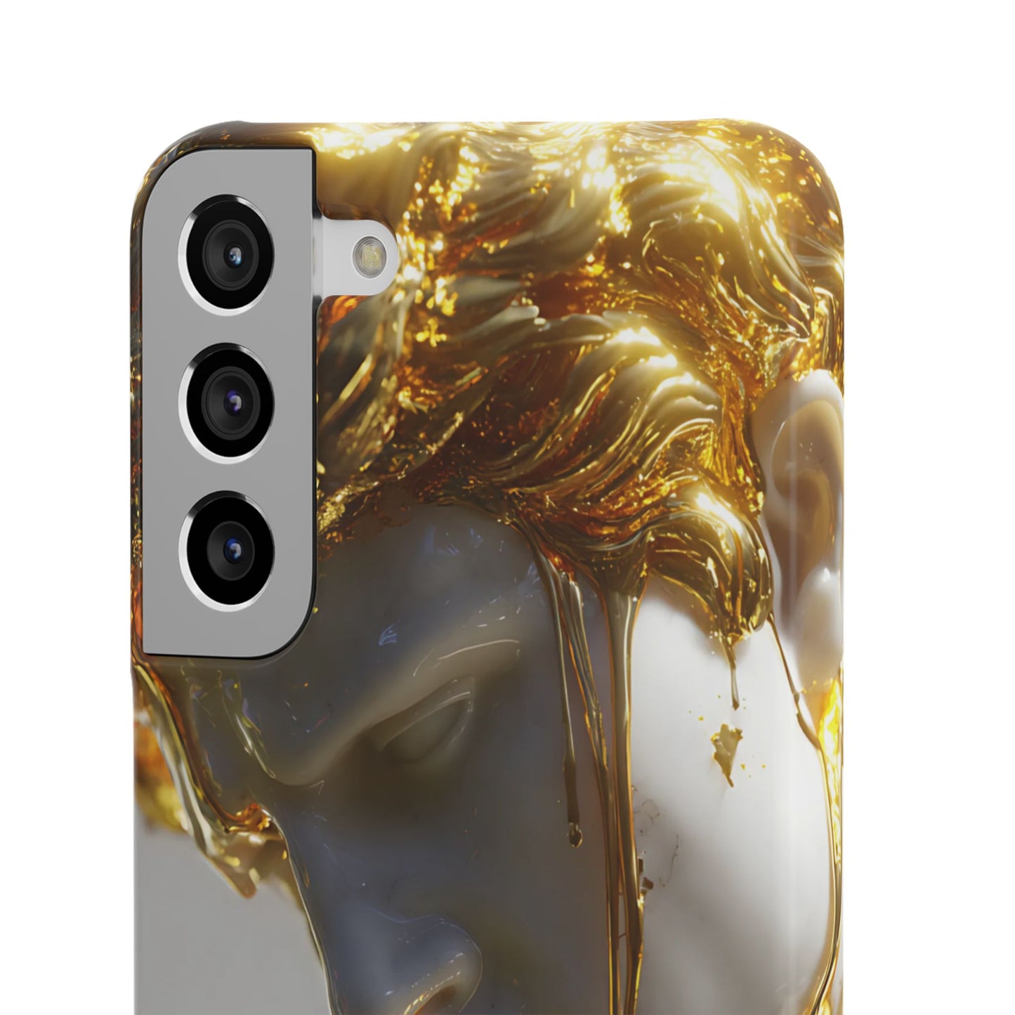 Gold Goddess Art Snap Case, Artistic Phone Cover, Unique Phone Accessory, Gift for Art Lovers, Stylish Protection