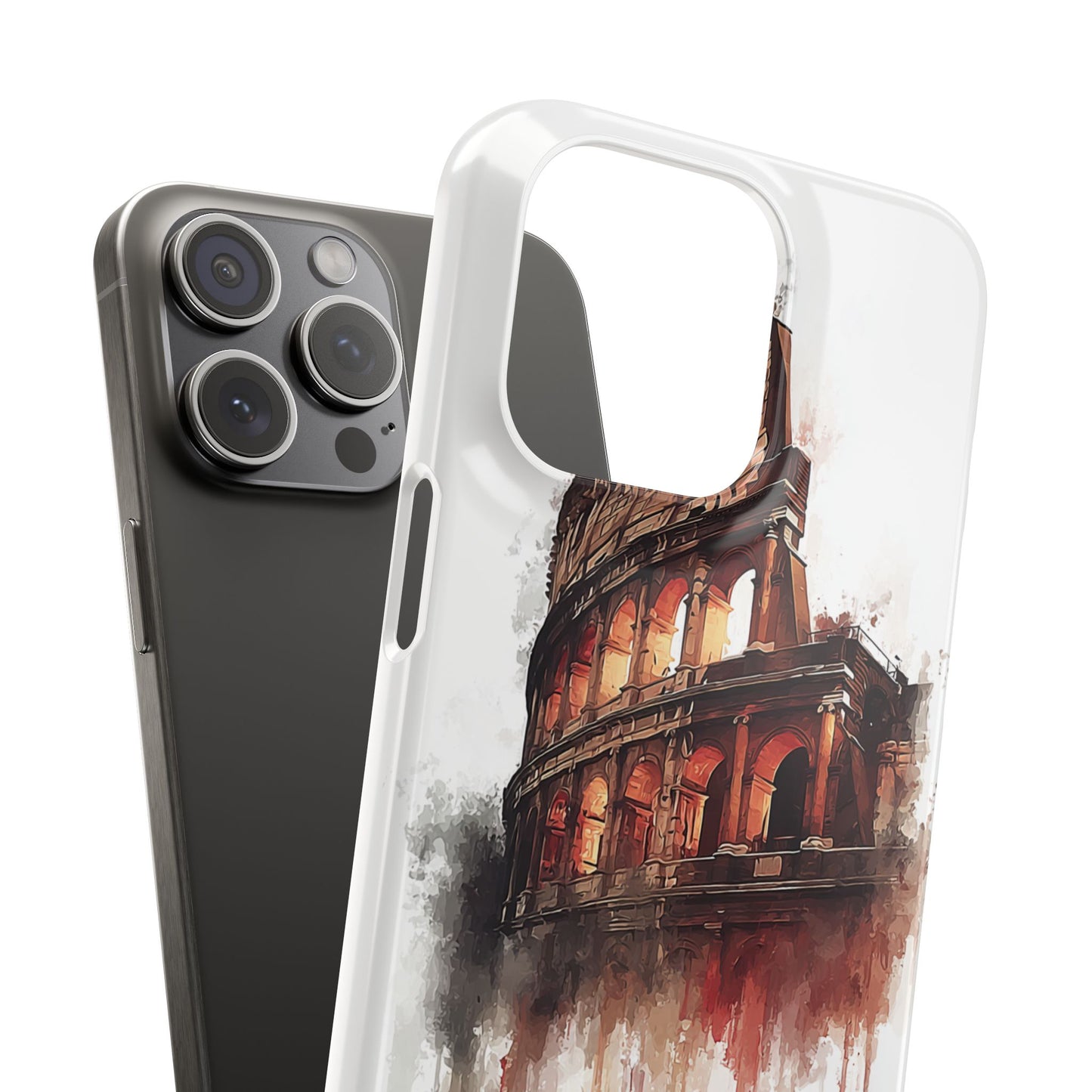 I Love Rome Snap Cases, Urban Phone Covers, Travel Accessories, Gift for Travelers, City Love Merch