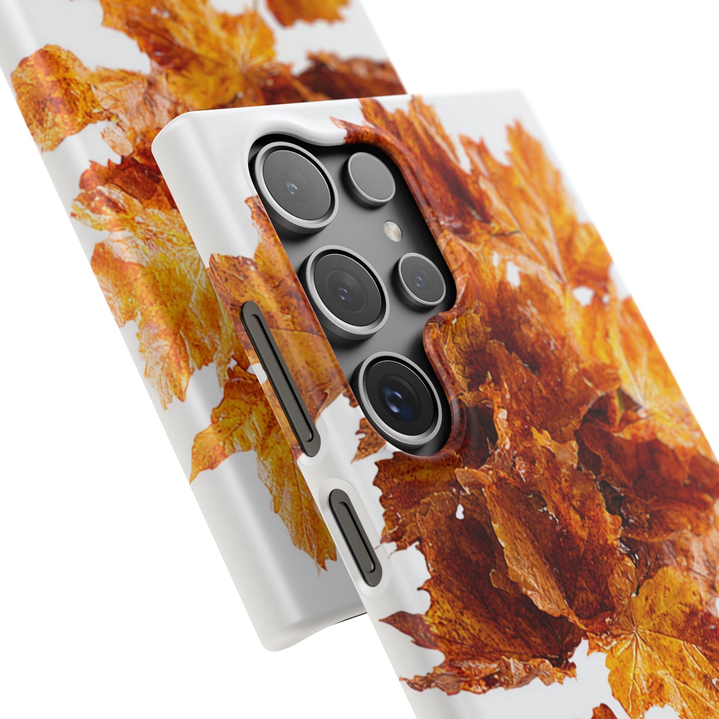 Autumn Leaf Phone Case | Fall Snap Cases, Phone Accessories, Nature Lover Gift, Seasonal Decor, Cozy Fall Vibes