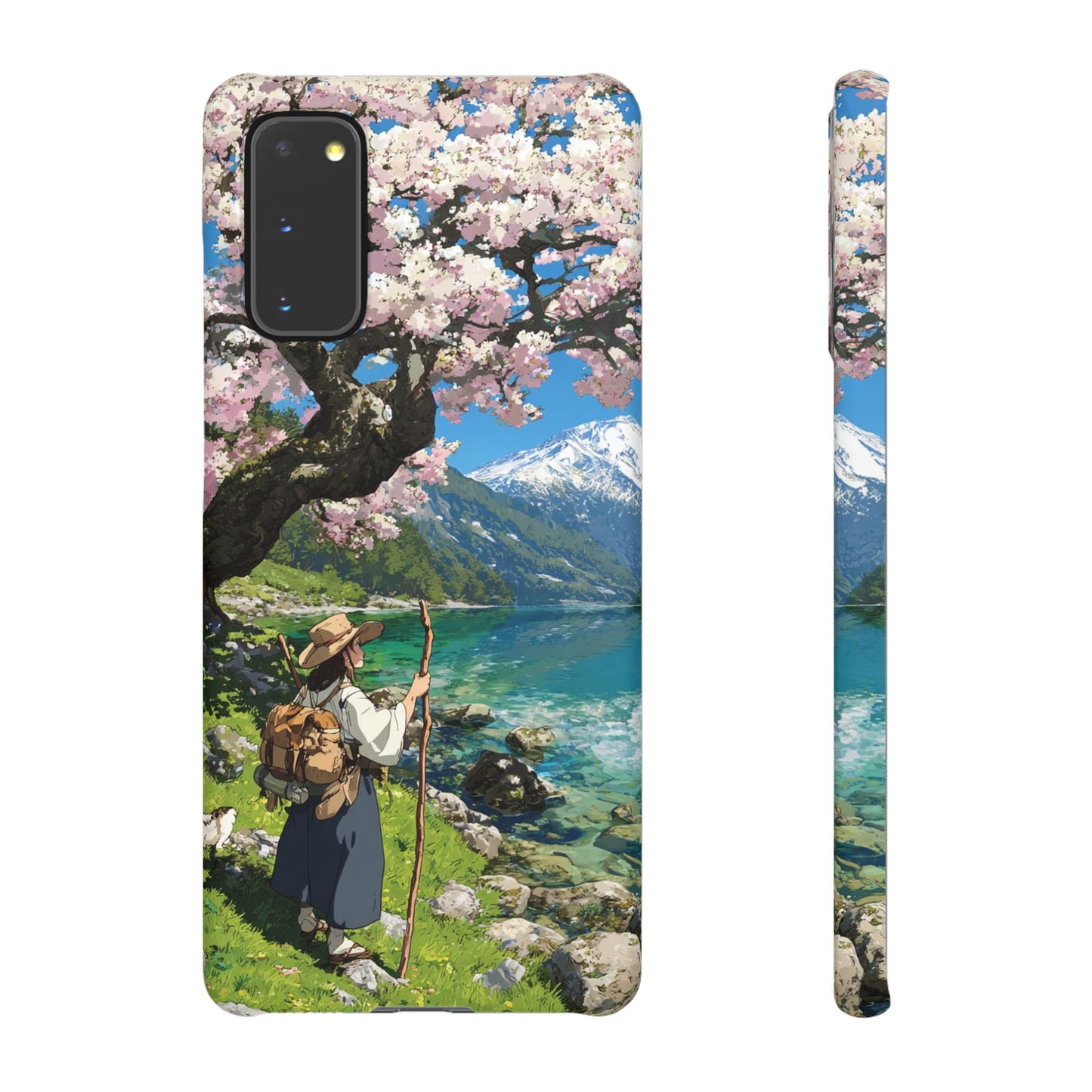 Nature-Inspired Snap Cases for Phone Protection, Floral Phone Covers, Cherry Blossom Aesthetic, Gifts for Nature Lovers, Spring Accessories