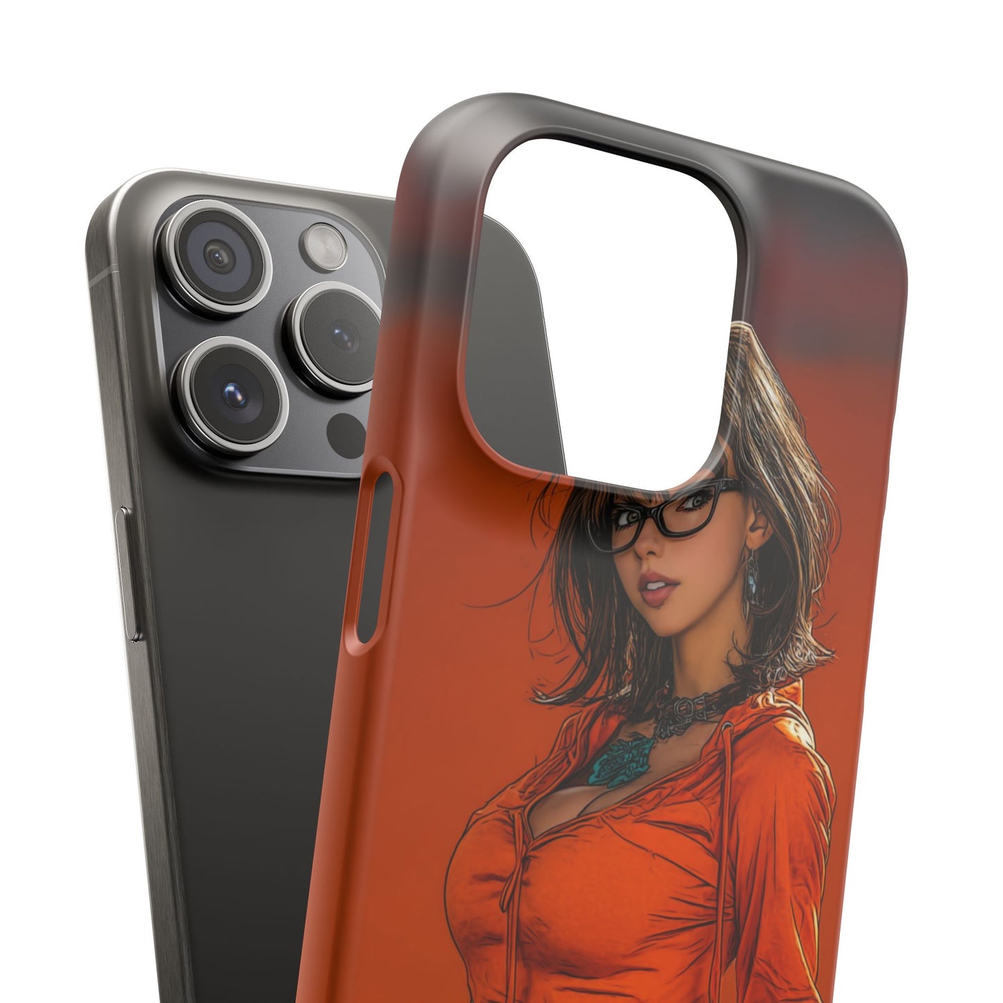 Velma Dinkley Cleveland Browns Fan Snap Cases, Phone Cover, Cartoon Style Art, Custom Case, Protective Shell
