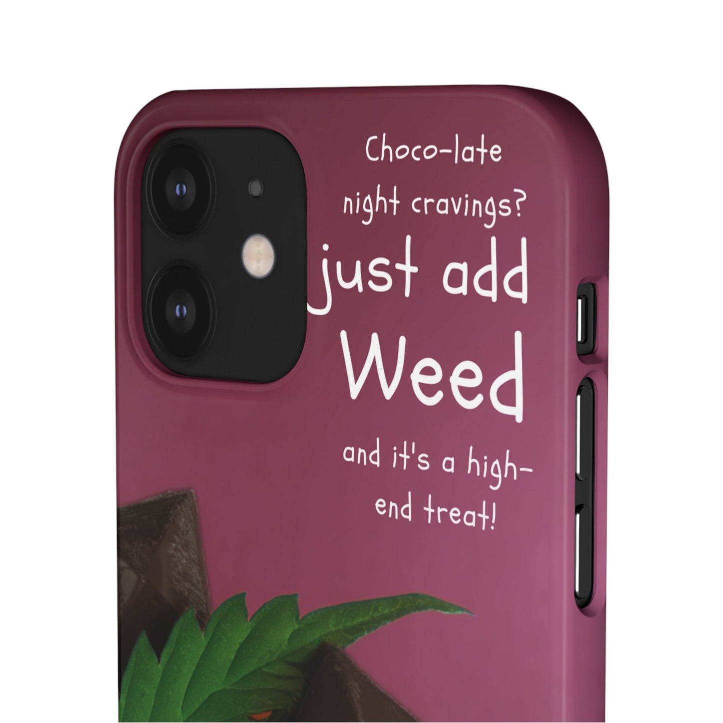 High-End Treat Snap Cases for Weed Enthusiasts Iphone and Samsung Phone Cover