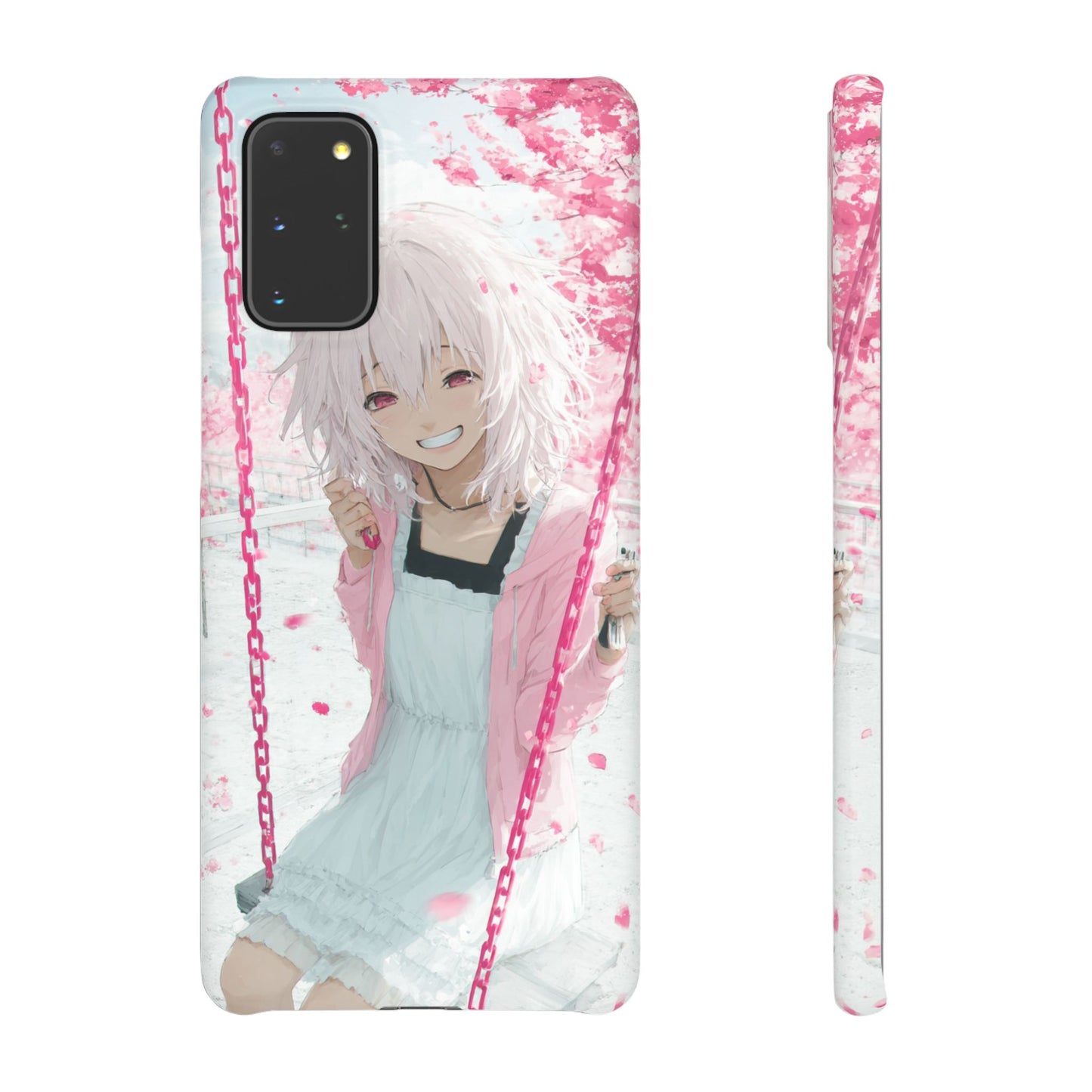 Anime Character Snap Cases for Phone, Cute Aesthetic Phone Cover, Gifts for Otaku, Floral Design, Unique Phone Cases