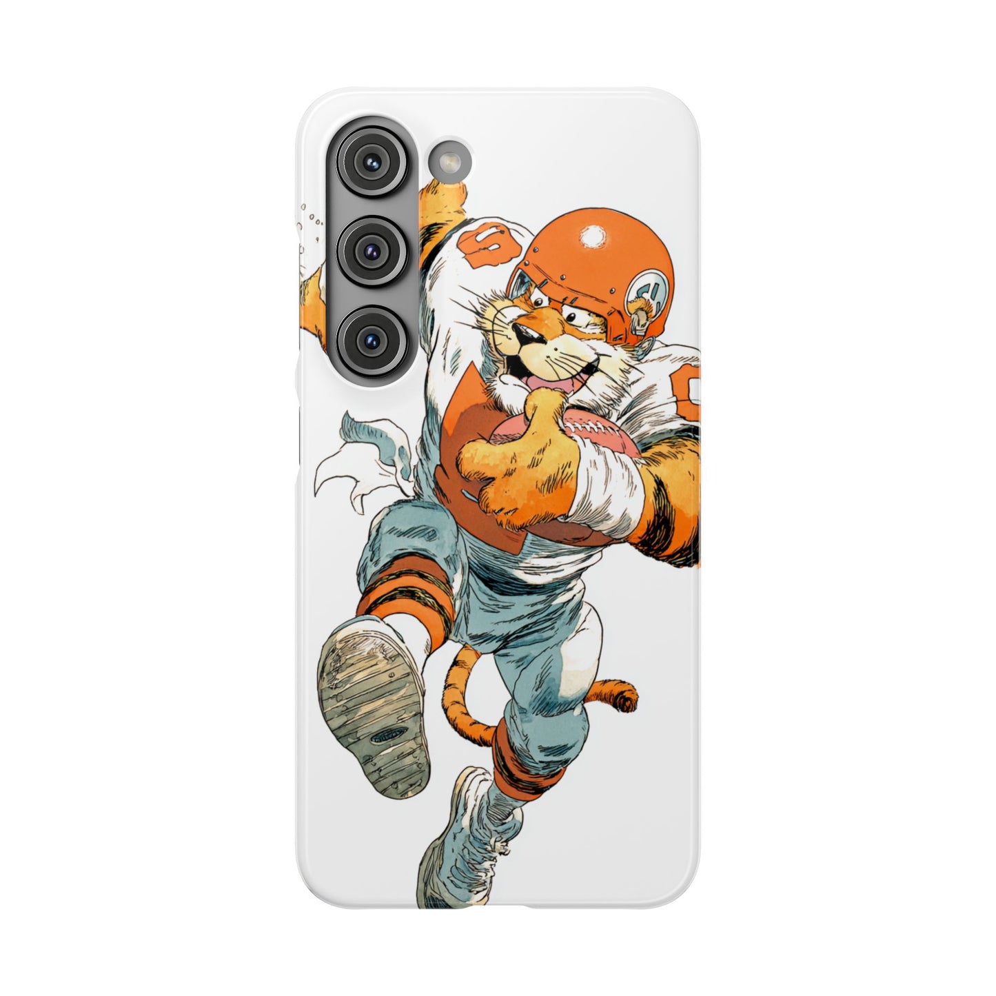 Cincinnati Bengals Snap Cases, Football Fans Phone Case, Tiger Cartoon Art Design, Football Lover Gift, Protective Phone Cover