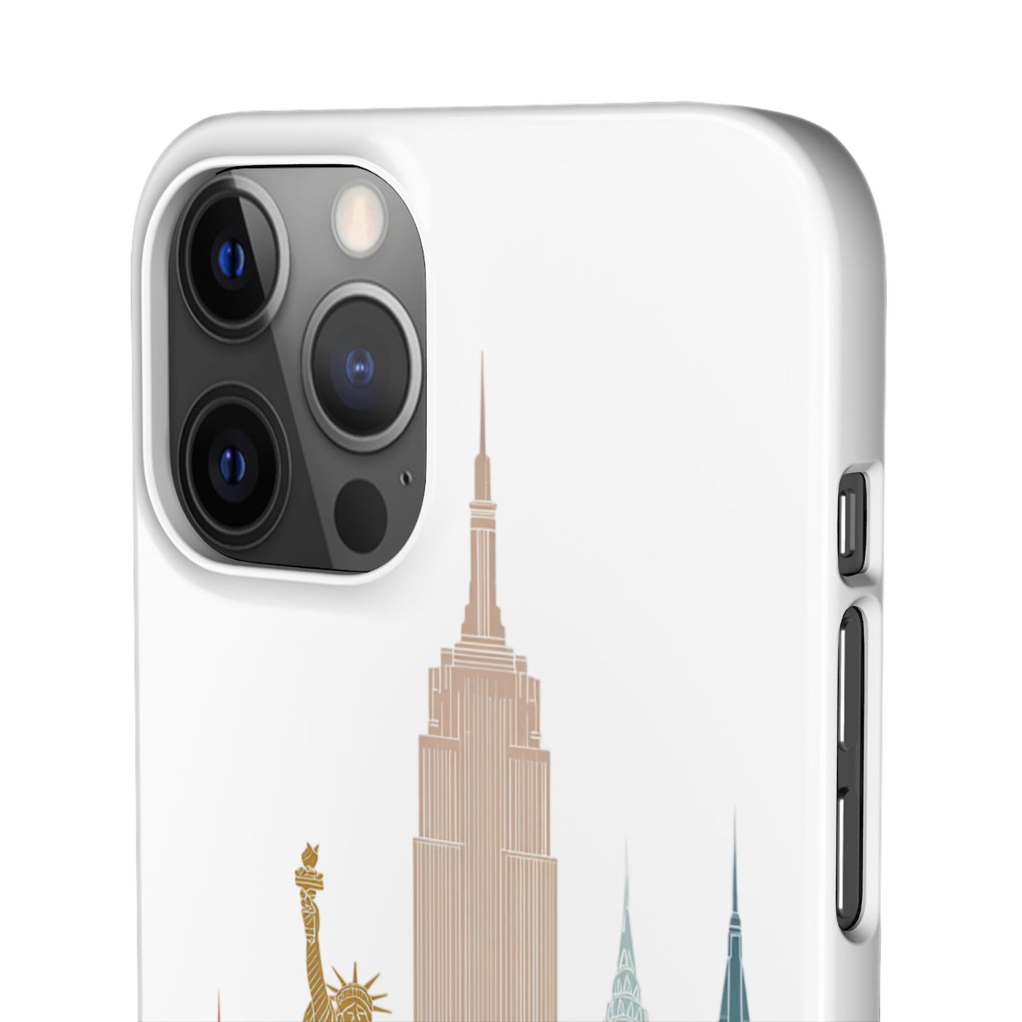 Stylish New York Snap Case, Urban Phone Cover, Cityscape Phone Case, Gift for Travelers, Trendy Protective Case