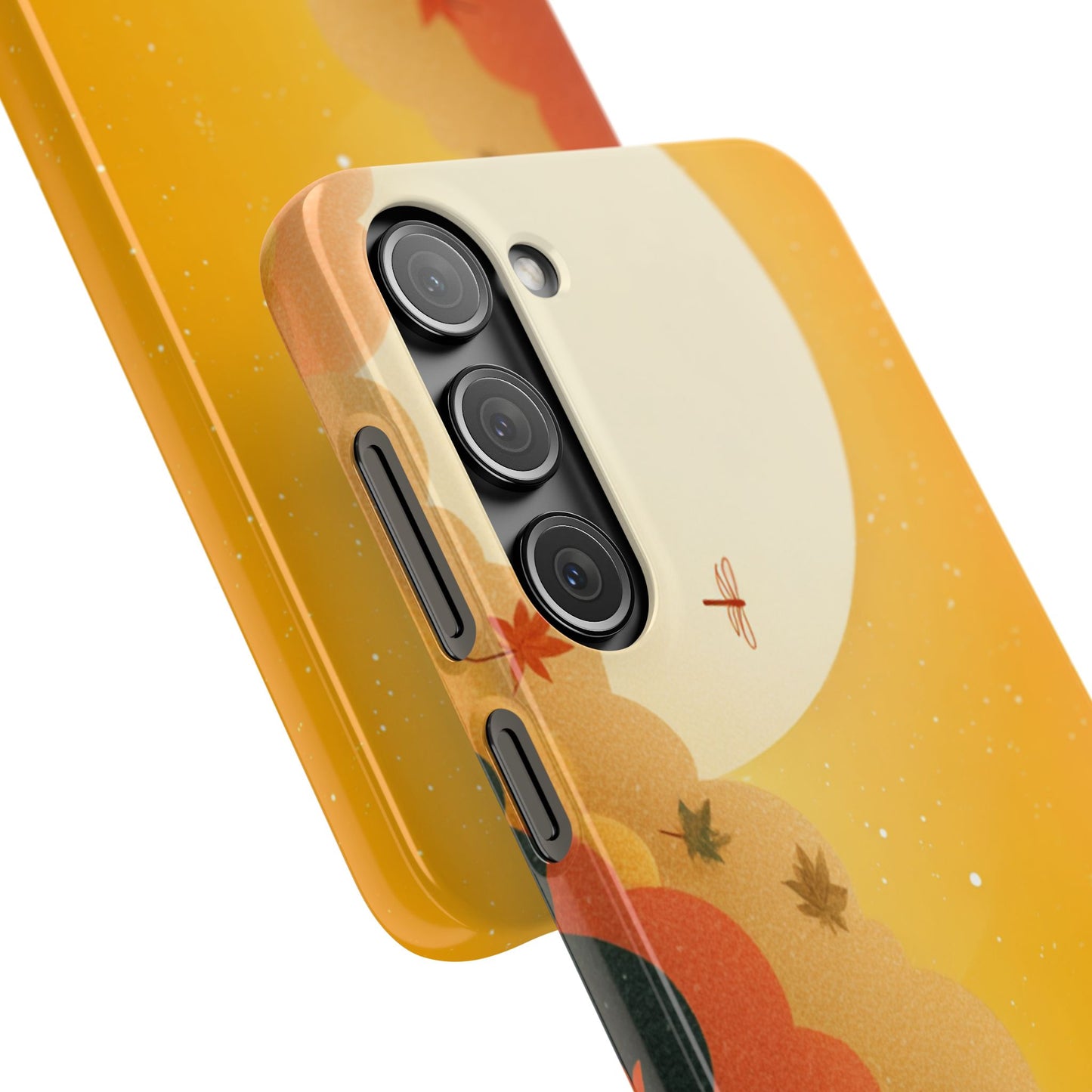 Autumn Sunset Snap Case, Fall Phone Cover, Nature-Themed Accessory, Gift for Her, Seasonal Aesthetic