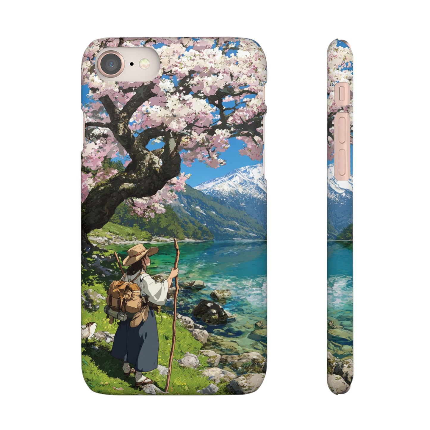Nature-Inspired Snap Cases for Phone Protection, Floral Phone Covers, Cherry Blossom Aesthetic, Gifts for Nature Lovers, Spring Accessories