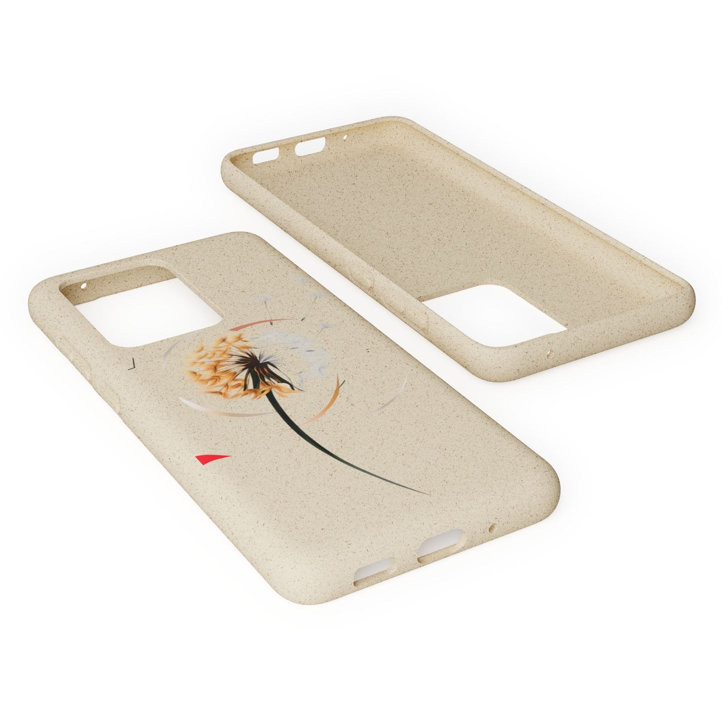 Plastic Free Eco-Friendly Phone Cases with Floral Design Sustainable Gift for Iphone and Samsungs