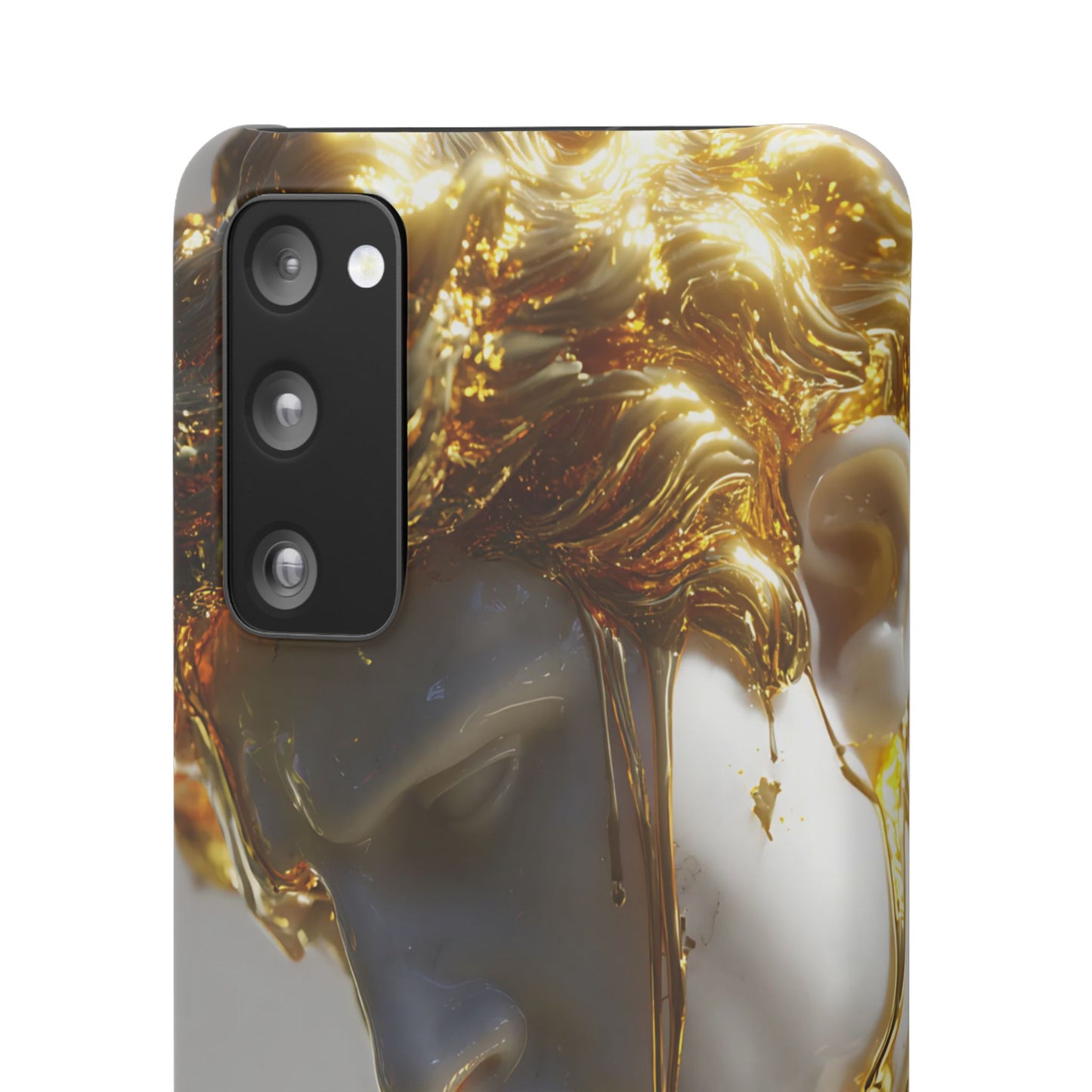 Gold Goddess Art Snap Case, Artistic Phone Cover, Unique Phone Accessory, Gift for Art Lovers, Stylish Protection