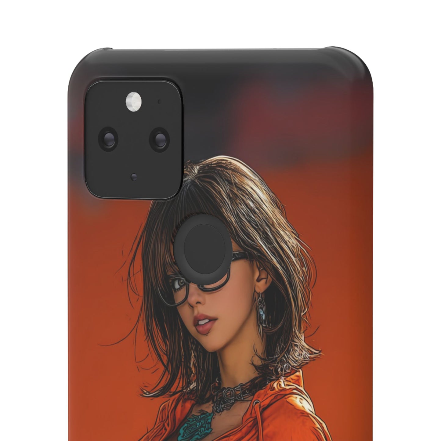 Velma Dinkley Cleveland Browns Fan Snap Cases, Phone Cover, Cartoon Style Art, Custom Case, Protective Shell