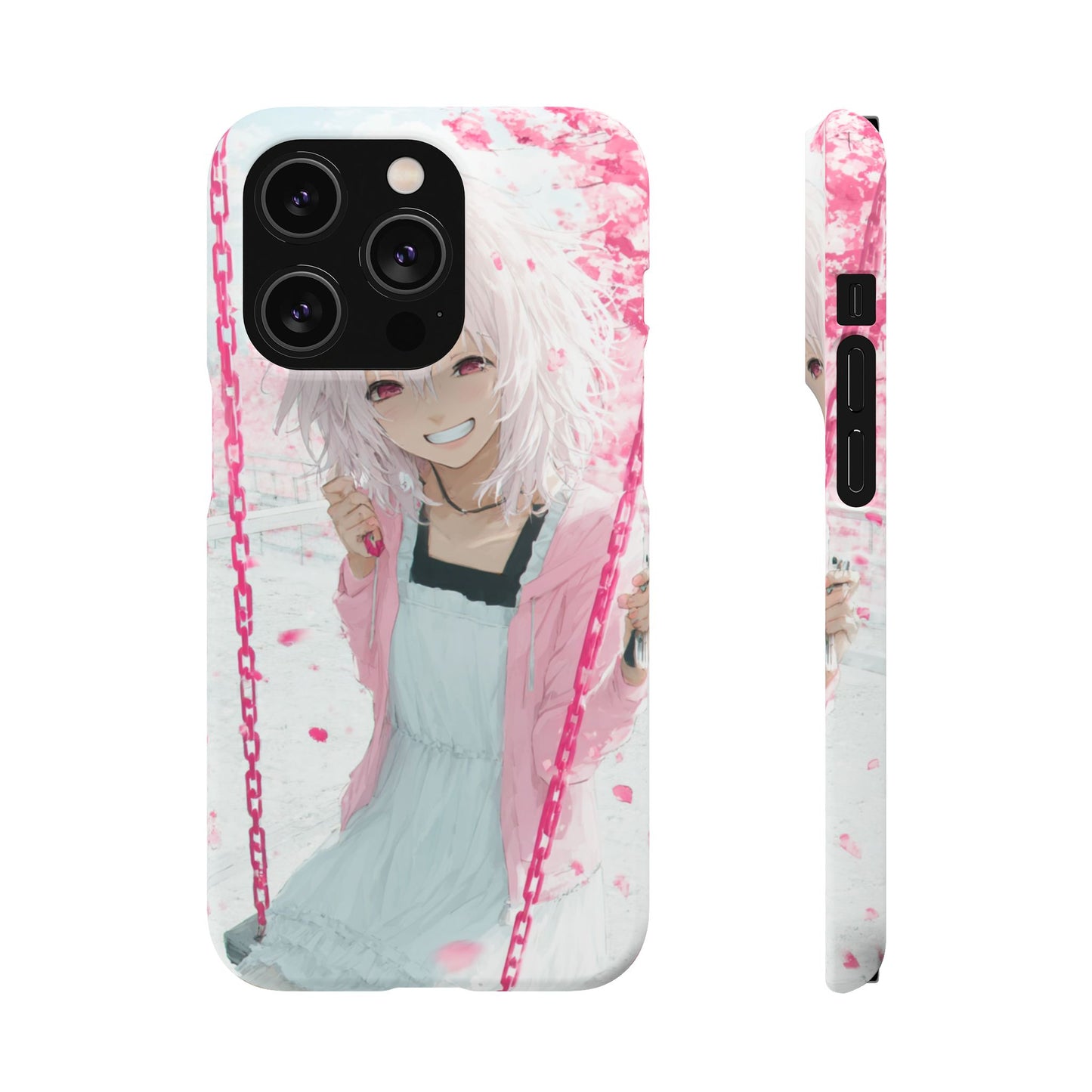 Anime Character Snap Cases for Phone, Cute Aesthetic Phone Cover, Gifts for Otaku, Floral Design, Unique Phone Cases