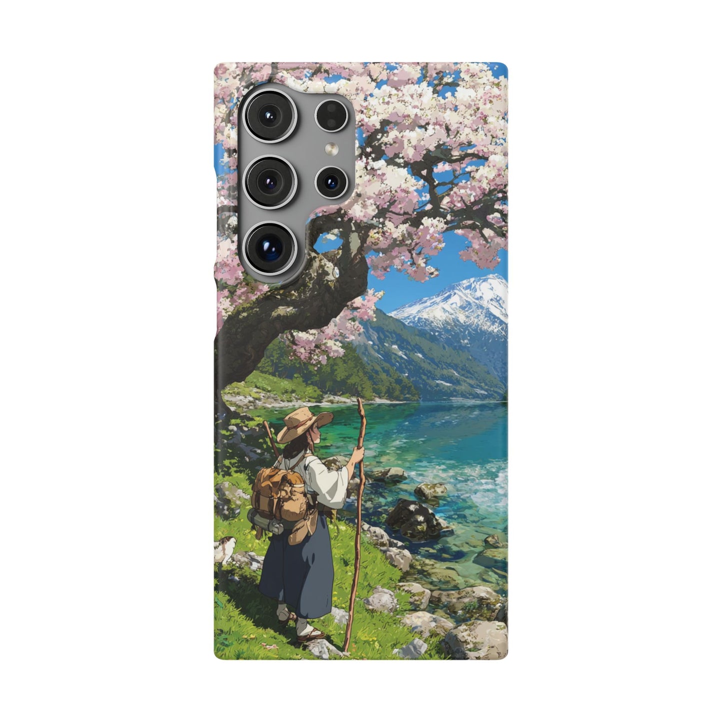 Nature-Inspired Snap Cases for Phone Protection, Floral Phone Covers, Cherry Blossom Aesthetic, Gifts for Nature Lovers, Spring Accessories