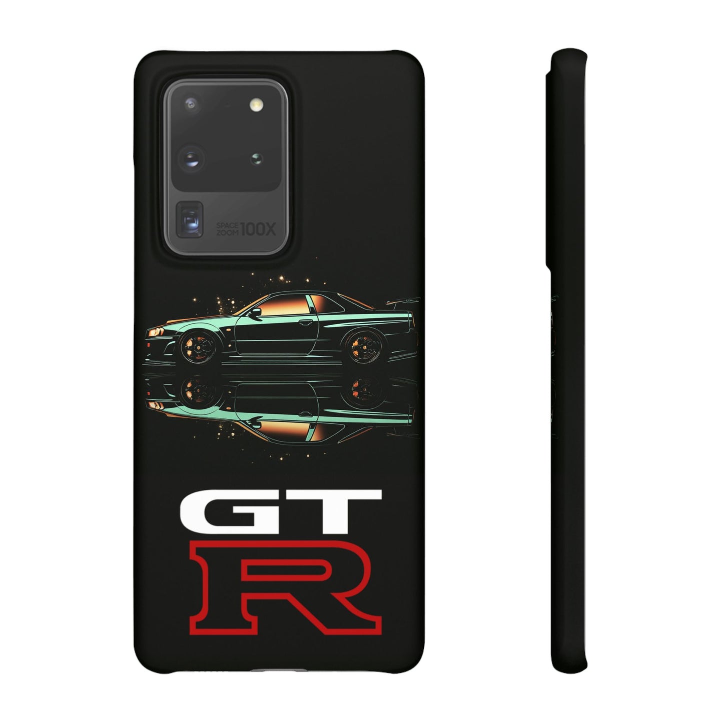 Green Skyleine R34 GTR Art Snap Case and Protective Phone Cover For iPhone and Samsung