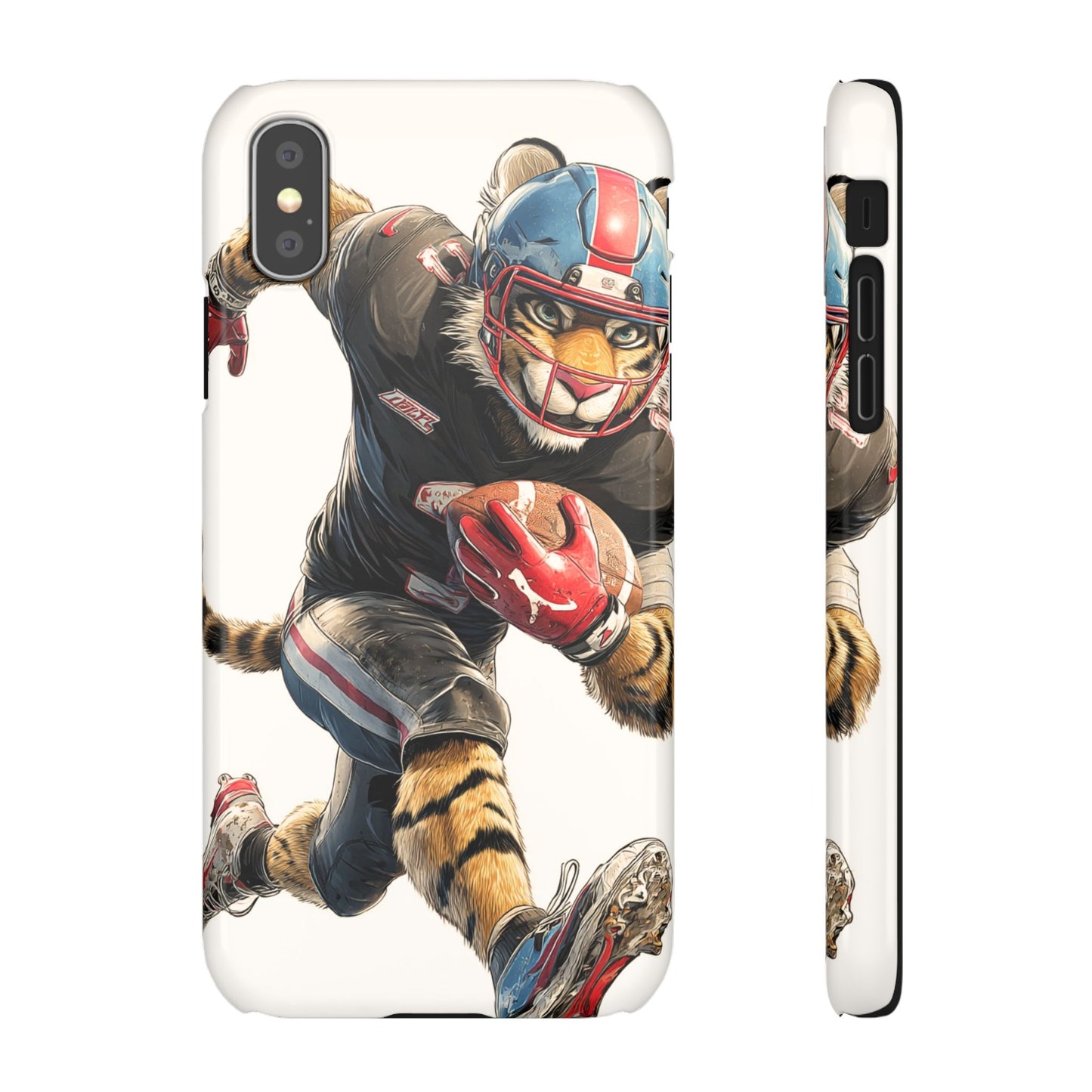 Sporty Animal Snap Cases for Phone, Unique Art, Gift for Sports Lovers, Fun Design for Gamers, iPhone Accessories