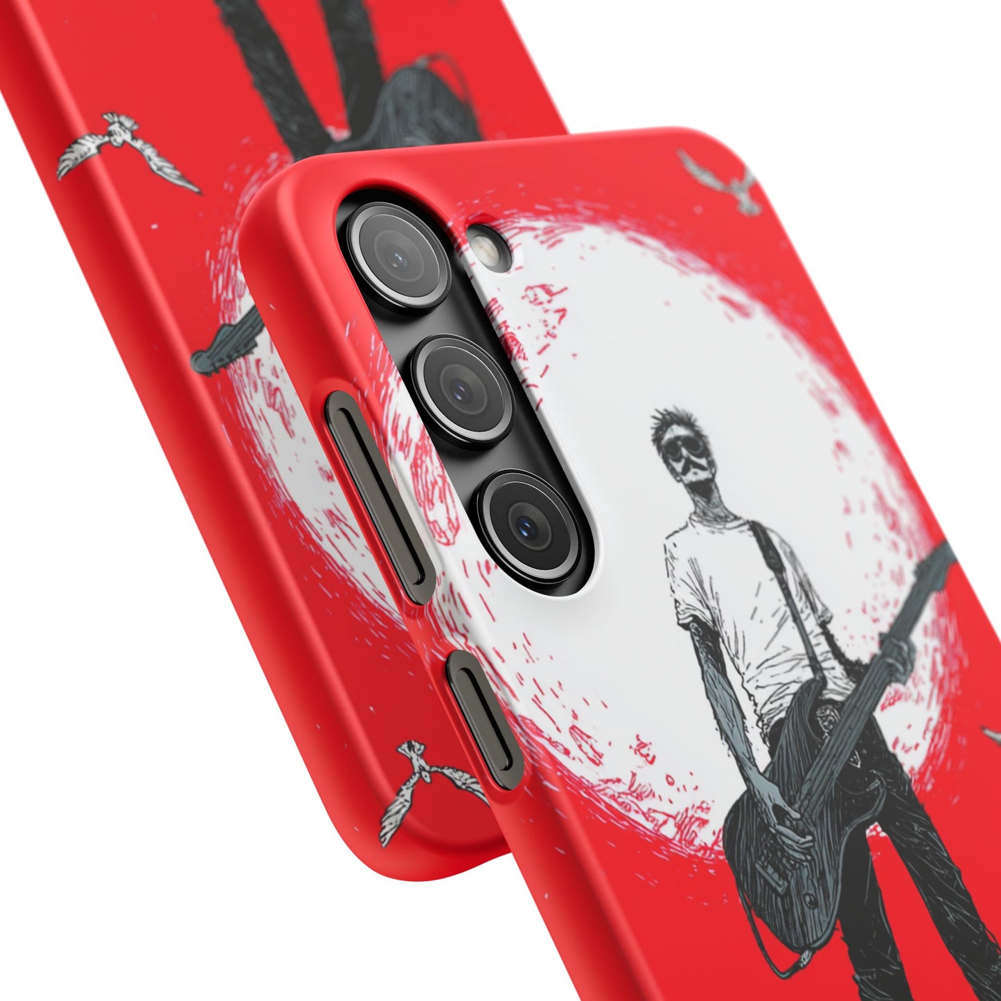 Rock & Roll Snap Cases - Music Lover's Phone Protection, Edgy Art, Gift for Guitarists, Cool Accessory for Teens